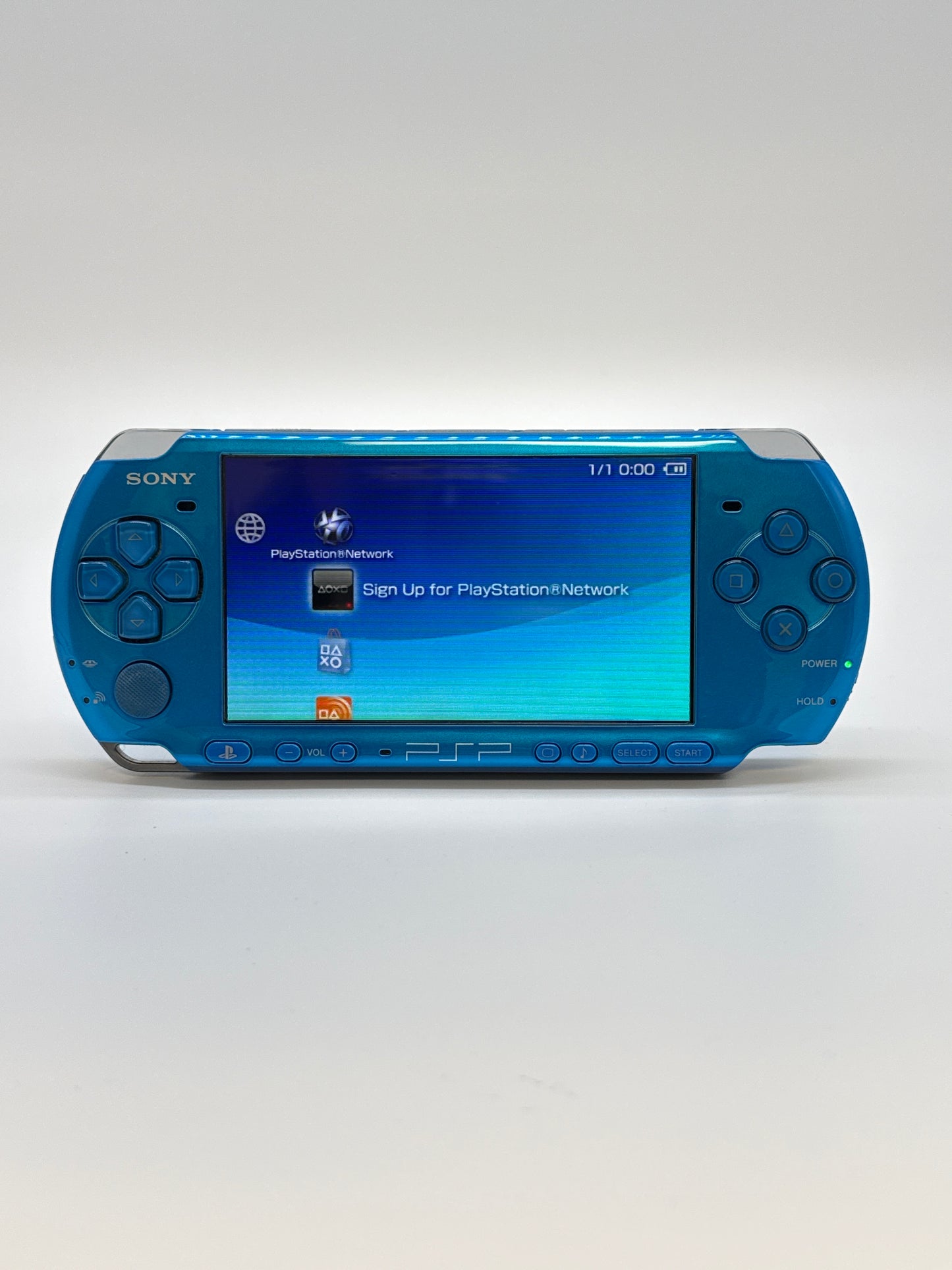 Sony PlayStation PSP-3000 Vibrant Blue Console Only