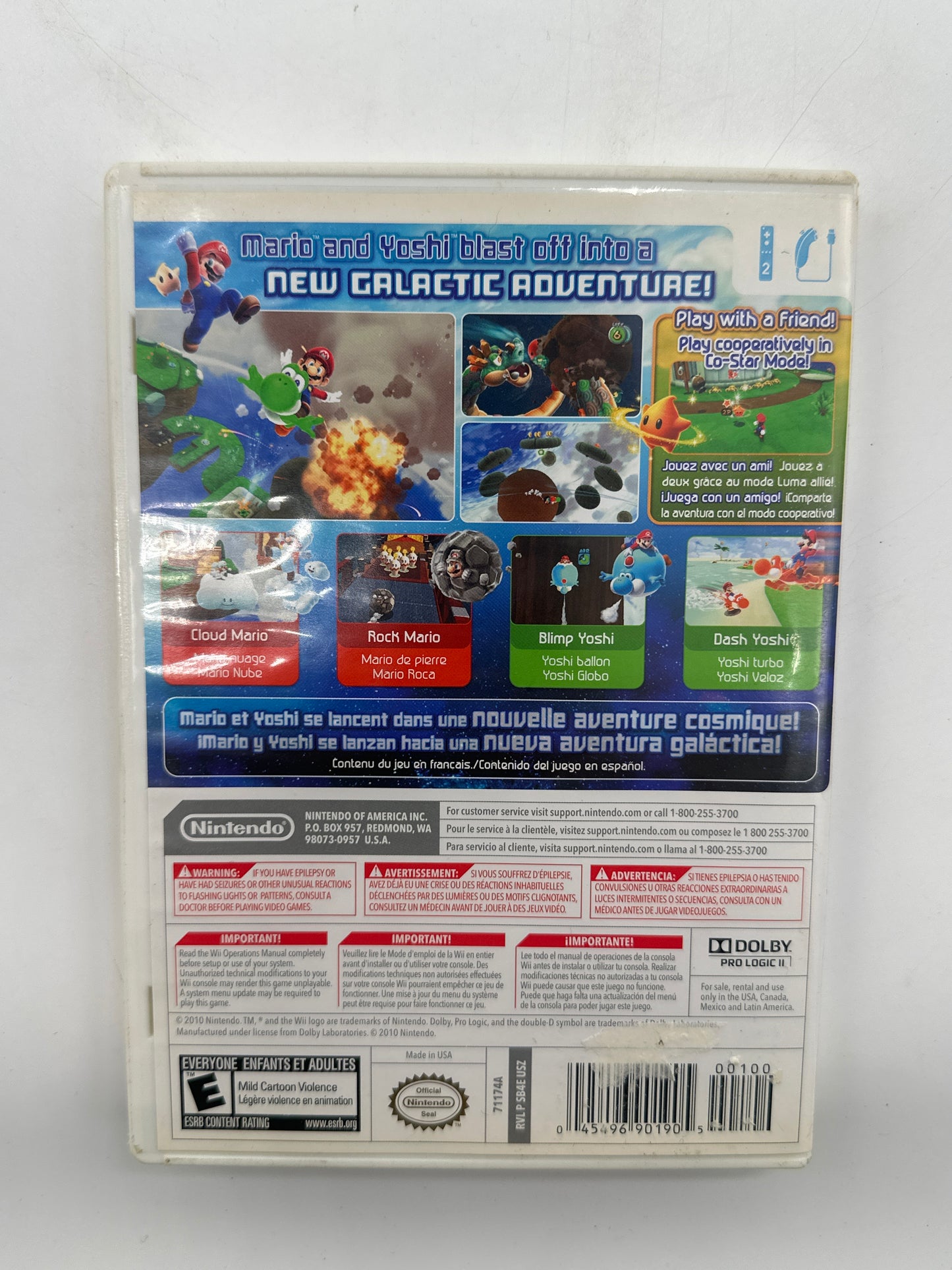 Super Mario Galaxy 2 for Nintendo Wii - Free Shipping