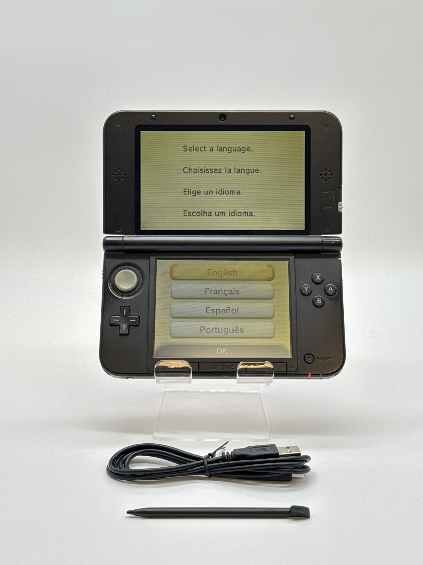 Nintendo 3DS XL LL SPR-001(JPN) Red/Black Console #18