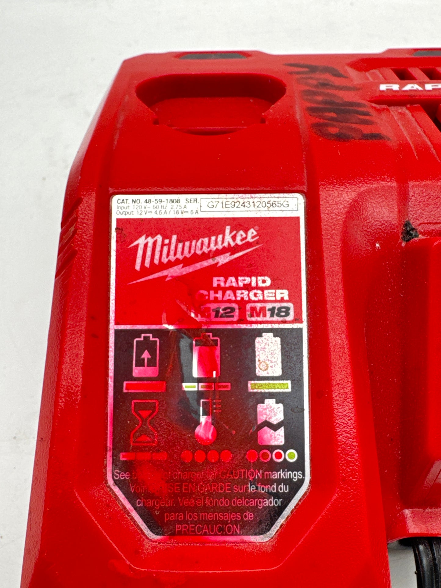 Milwaukee 2416-20 M12 Fuel 5/8" SDS Plus Rotary Hammer With Battery & Charger