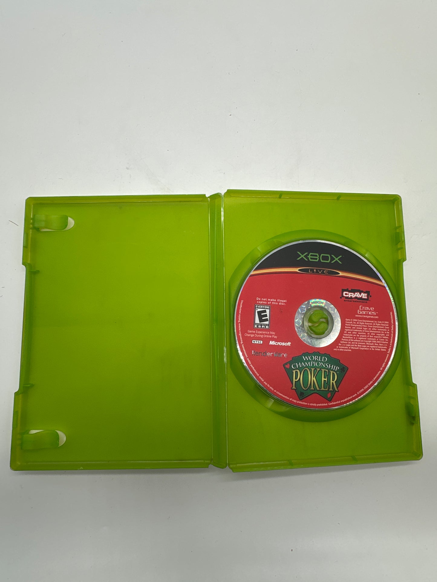 World Championship Poker - Xbox - Free Shipping