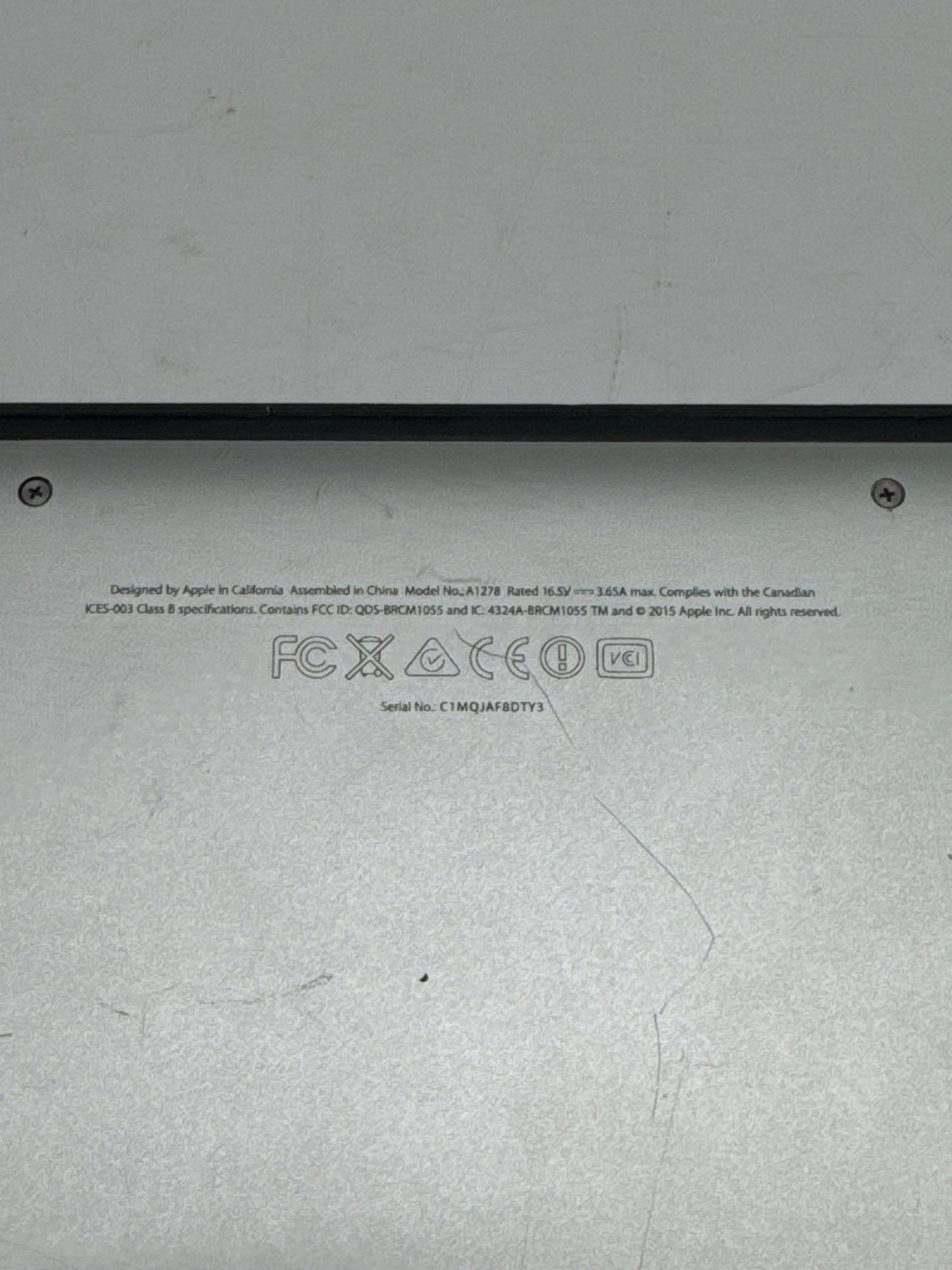 Apple MacBook Pro Retina 13" A1278 Core i5 @2.5GHz dual-core 4GBRAM 500GBSSD !READ