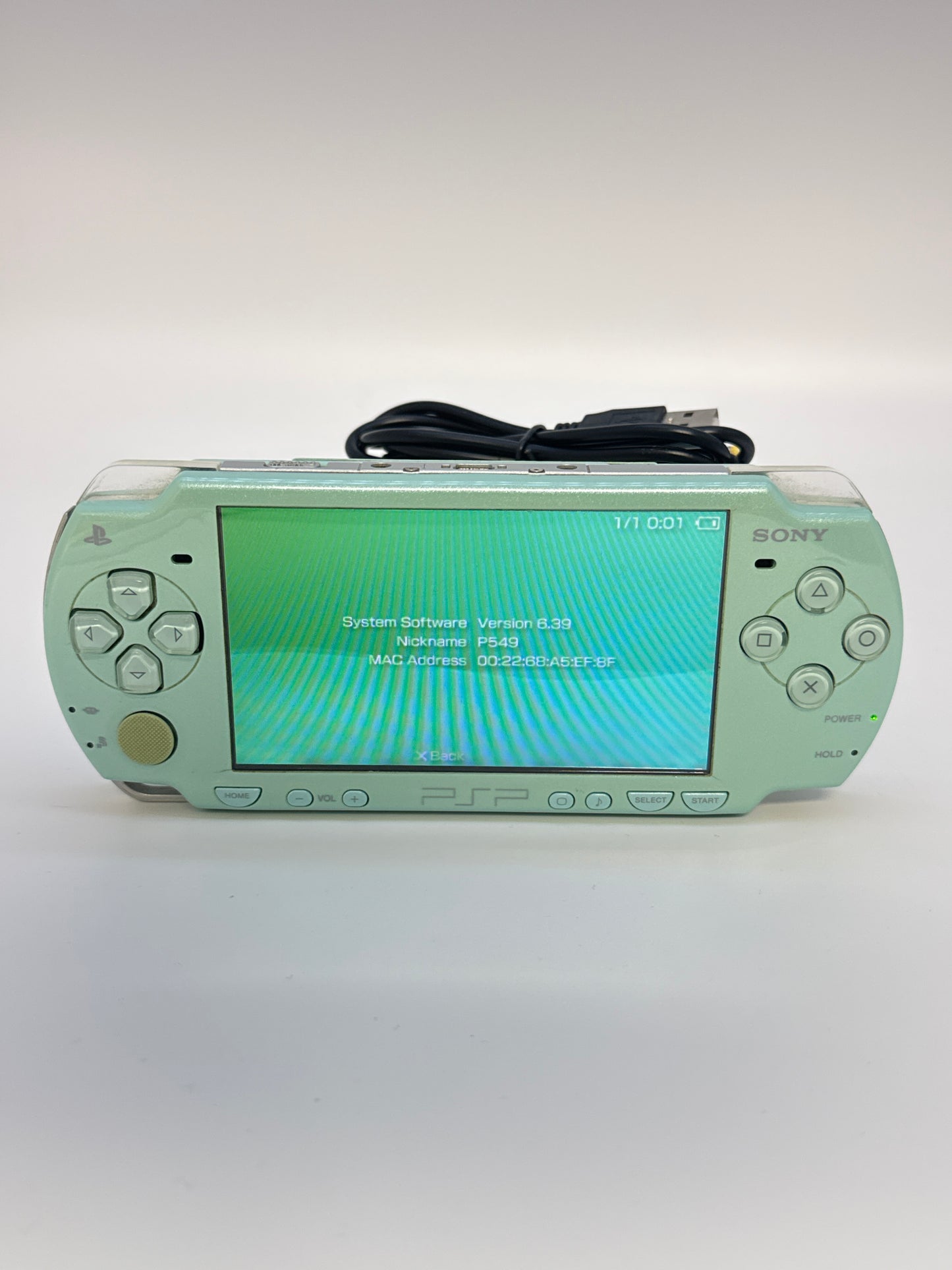 Sony PlayStation PSP-2000 Console Mint Green