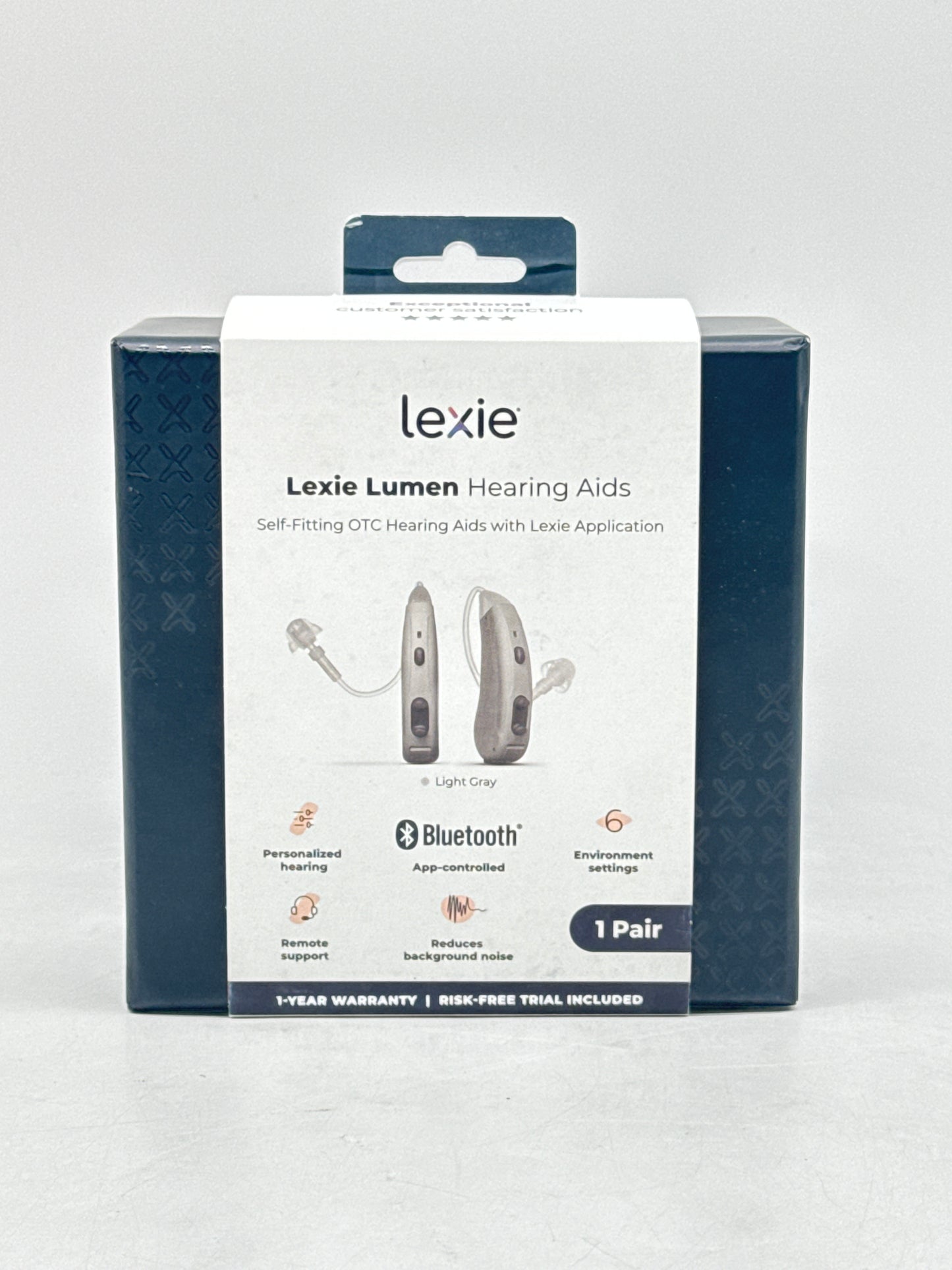 lexie Lumen Self-fitting OTC Hearing Aids NEW