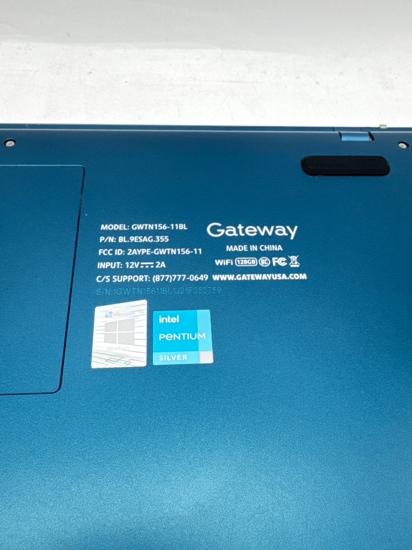 Gateway GWTN156-11BL 14" Pentium Silver N5030 4GB RAM 128GB SSD - Win11