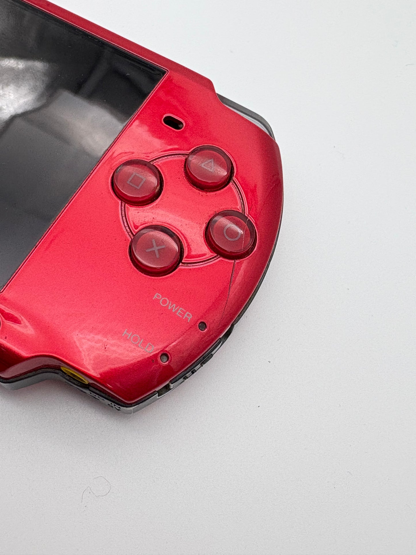 Sony PSP-3000 Red Console #200 w/1200 mAh Battery