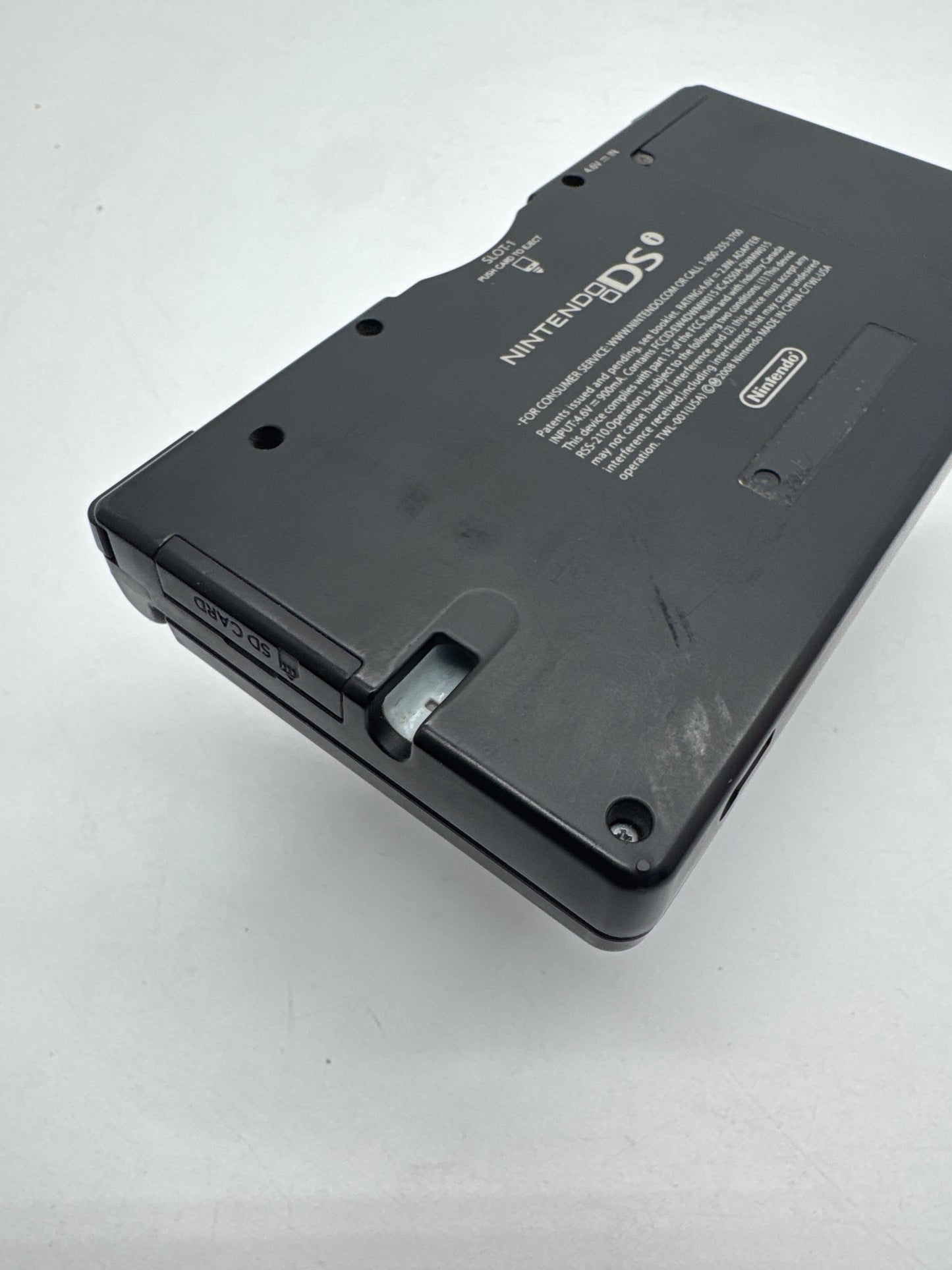 Nintendo DSi TWL-001(USA) Black Console Only #355 Yellowed Top Screen