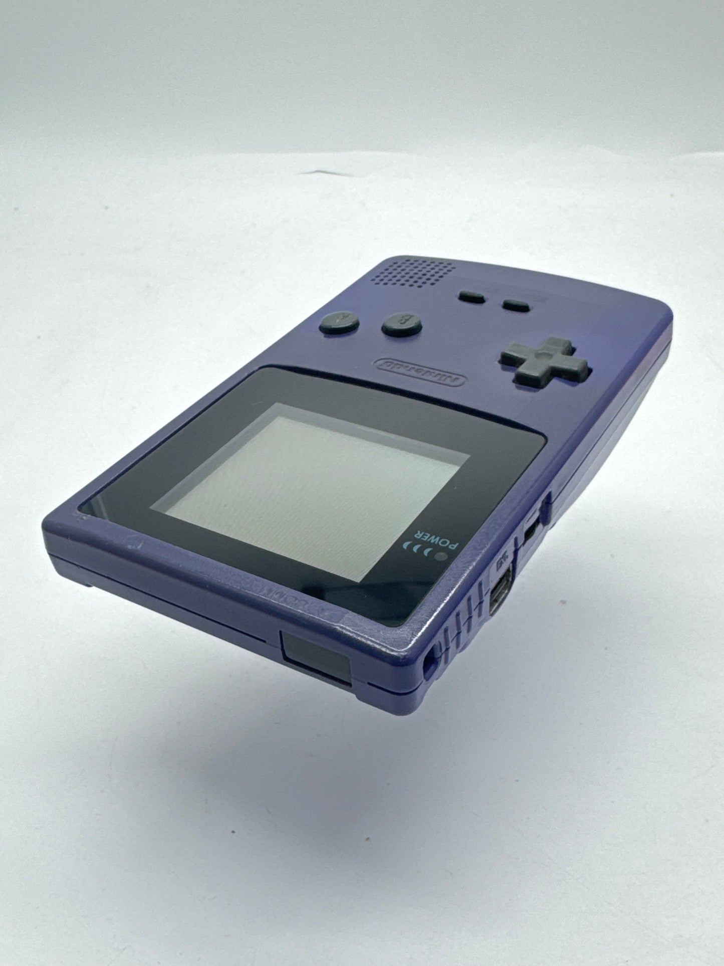 Nintendo Game Boy Color CGB-001 Grape Purple Console Only #321 Aftermarket Shell
