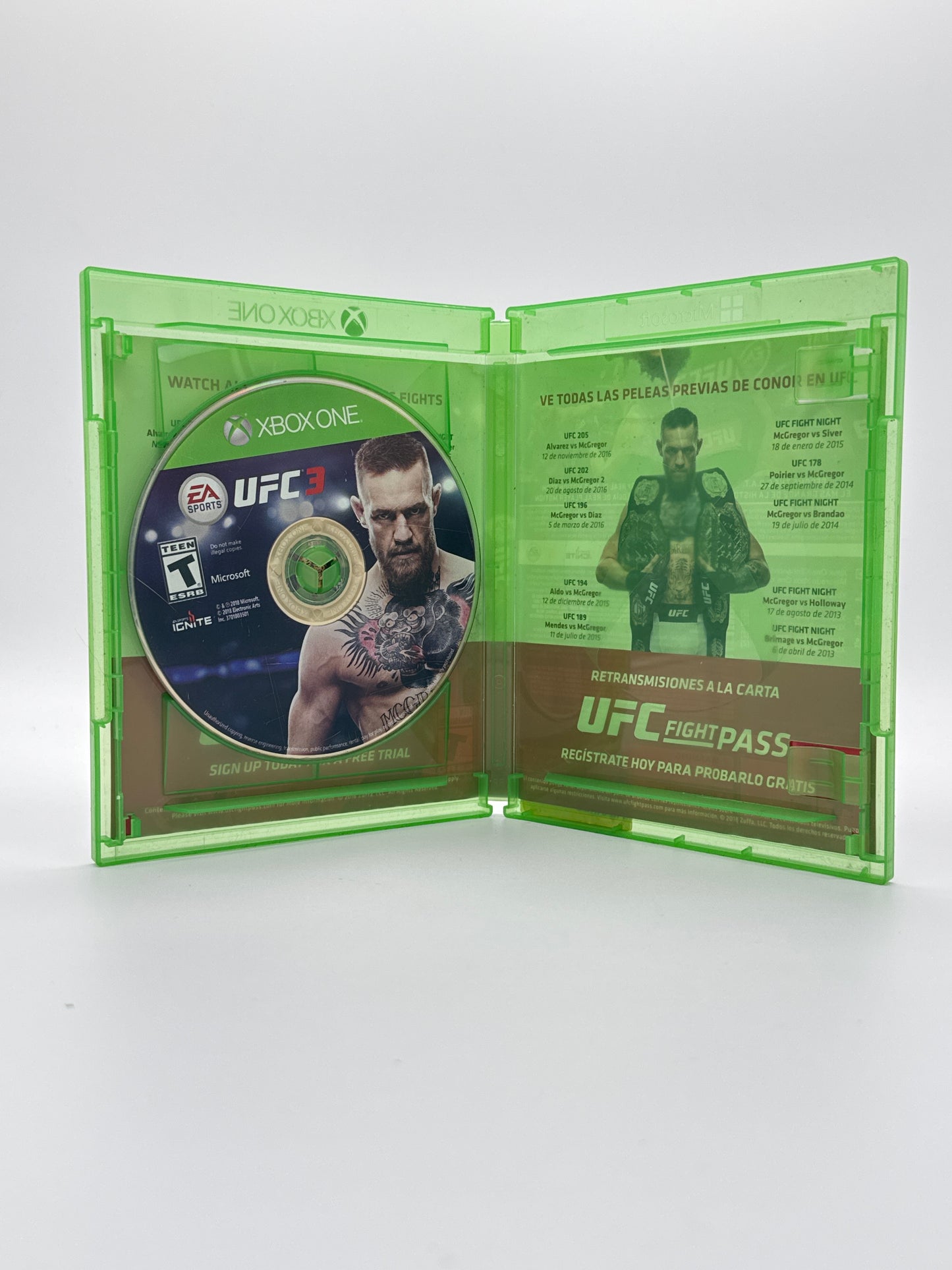EA Sports UFC 3 – Microsoft Xbox One – No Manual