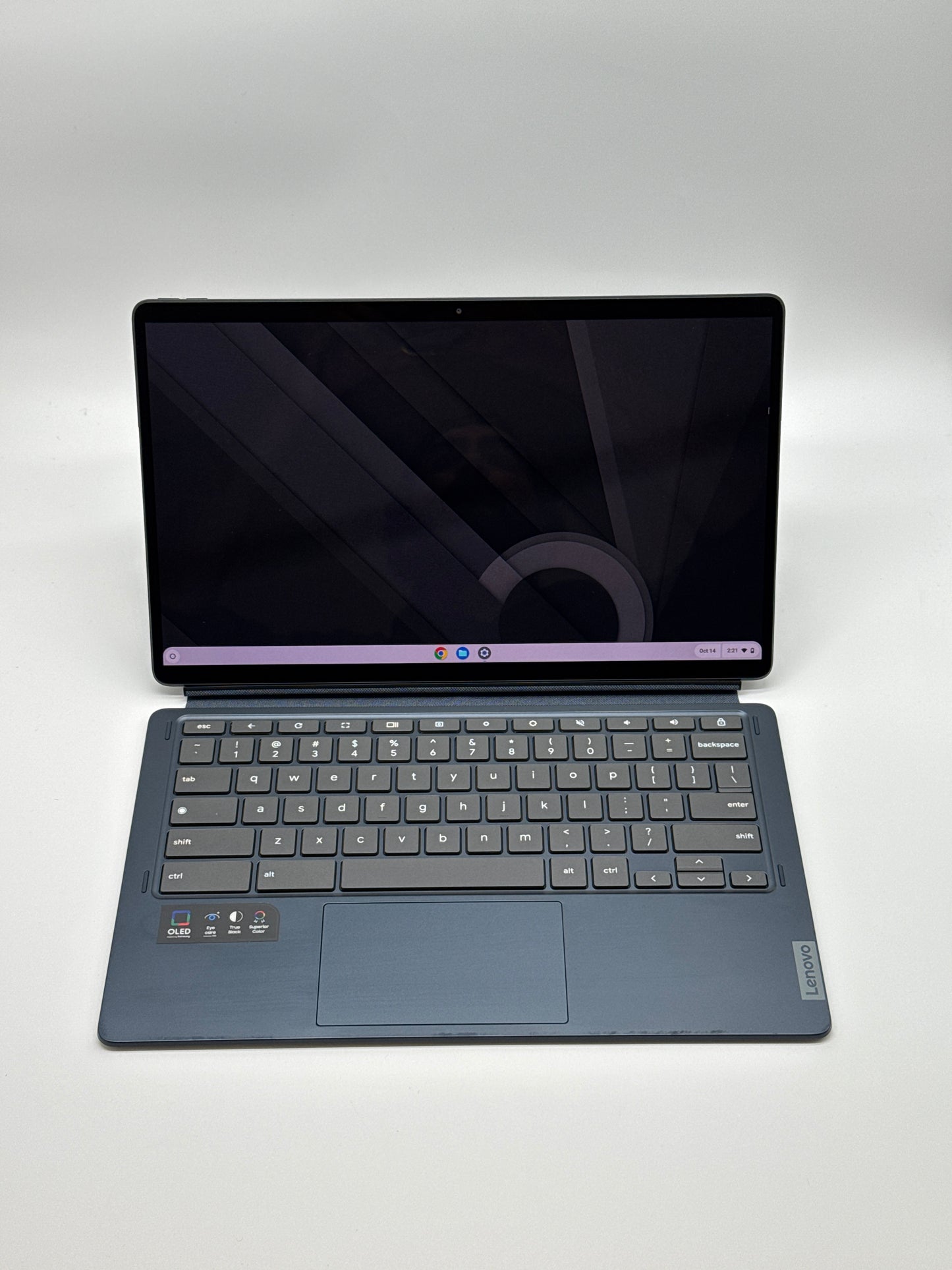 Lenovo Duel 5 Tablet W/ Palmrest Keyboard - Blue