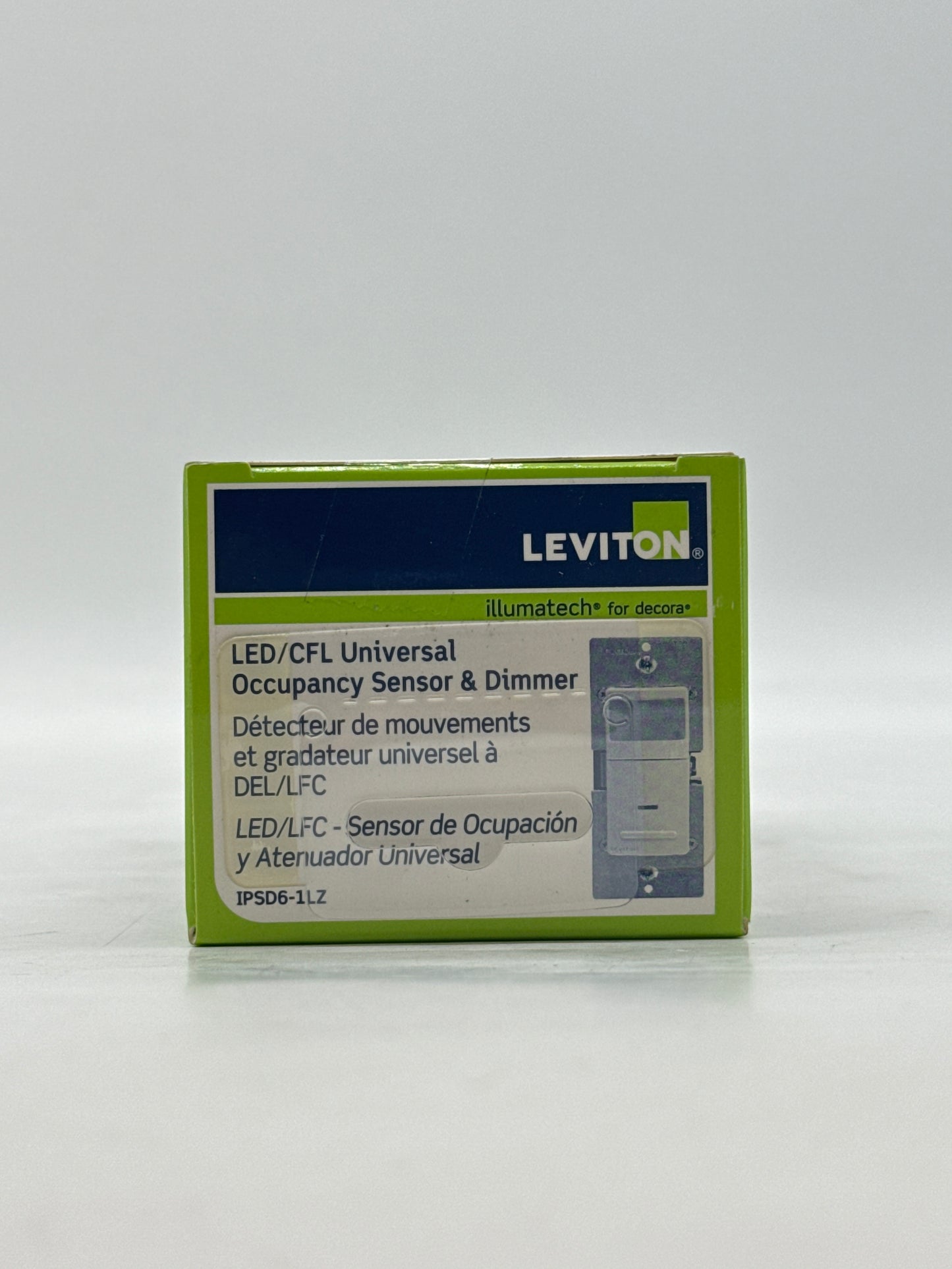 New Leviton IPSD6-1LZ Led/CFL Universal Occupancy Sensor & Dimmer lot of 28