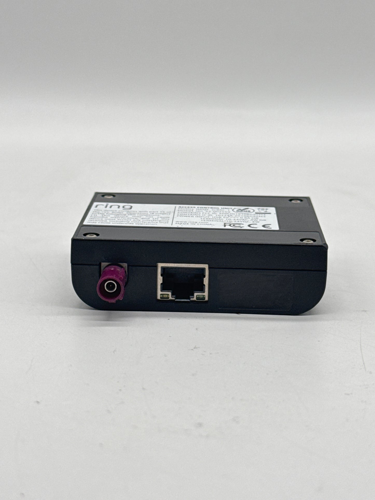 Ring Access Controller Pro 2 - QR Code and Serial Missing
