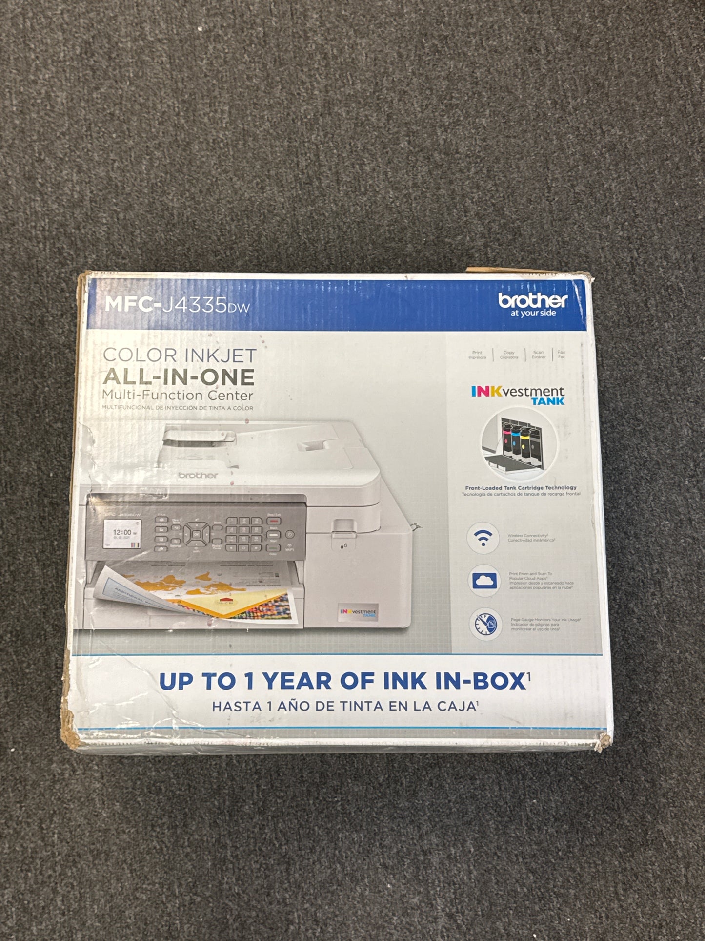 Brother MFC-J4335DW Color Inkjet All-In-One Printer - Open Box