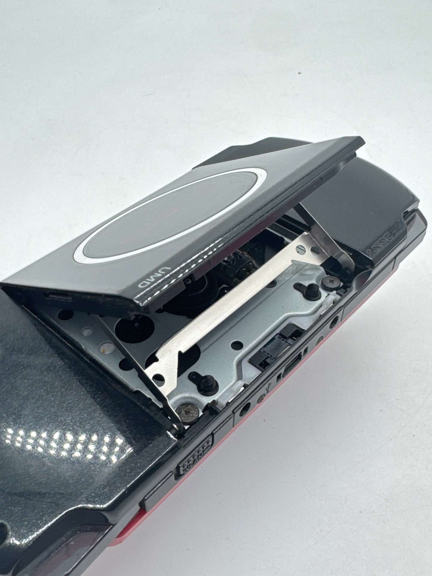 Sony PlayStation Portable PSP-3000 Red Console #371 w/1200mAh Battery