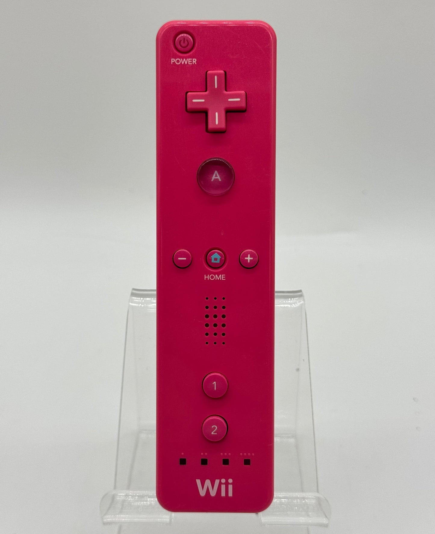 Nintendo Wii Controller (RVL-003) + Rechargeable Battery Pack - Pink - Used