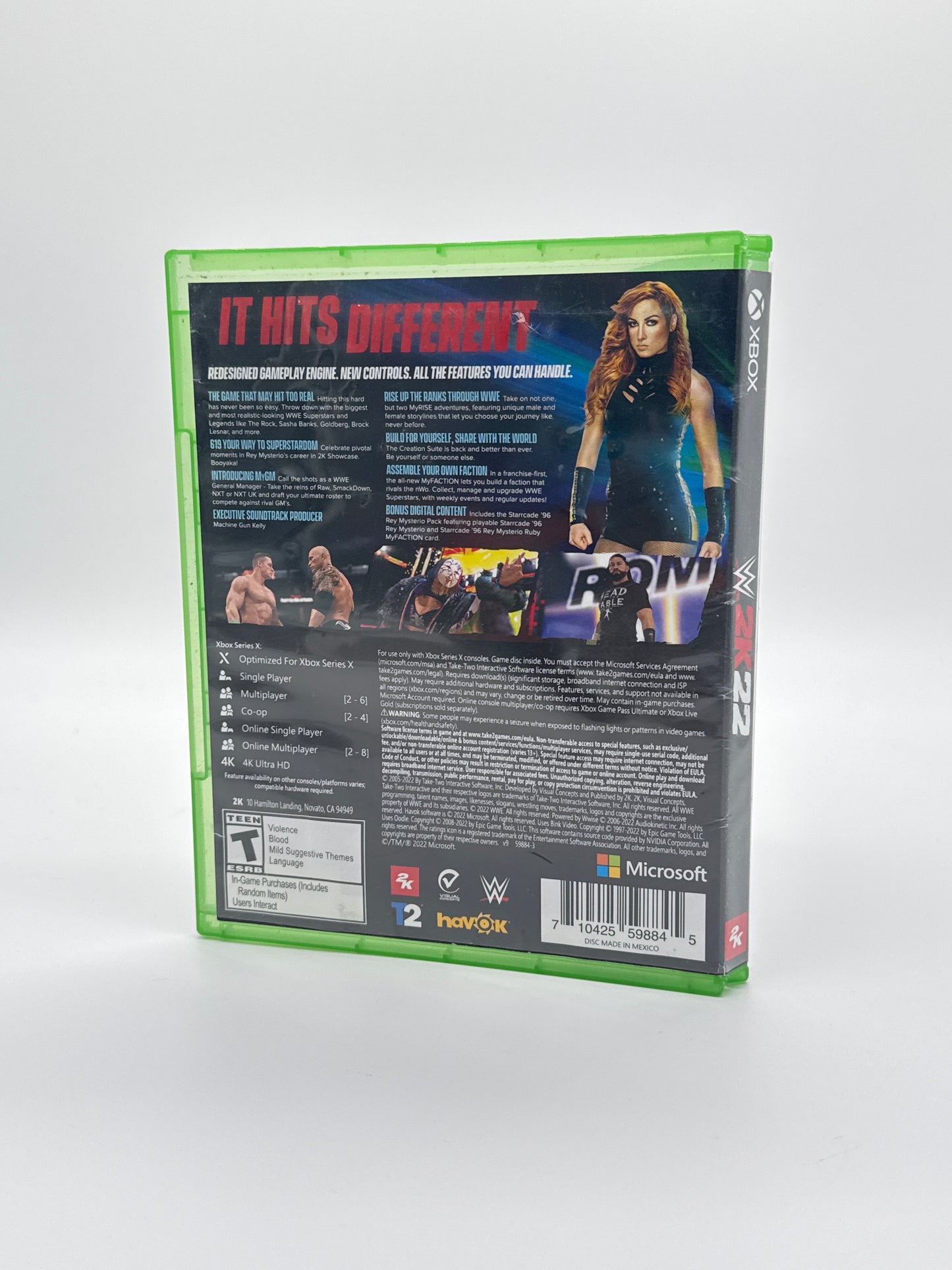 WWE 2K22 Standard Edition - Xbox Series X