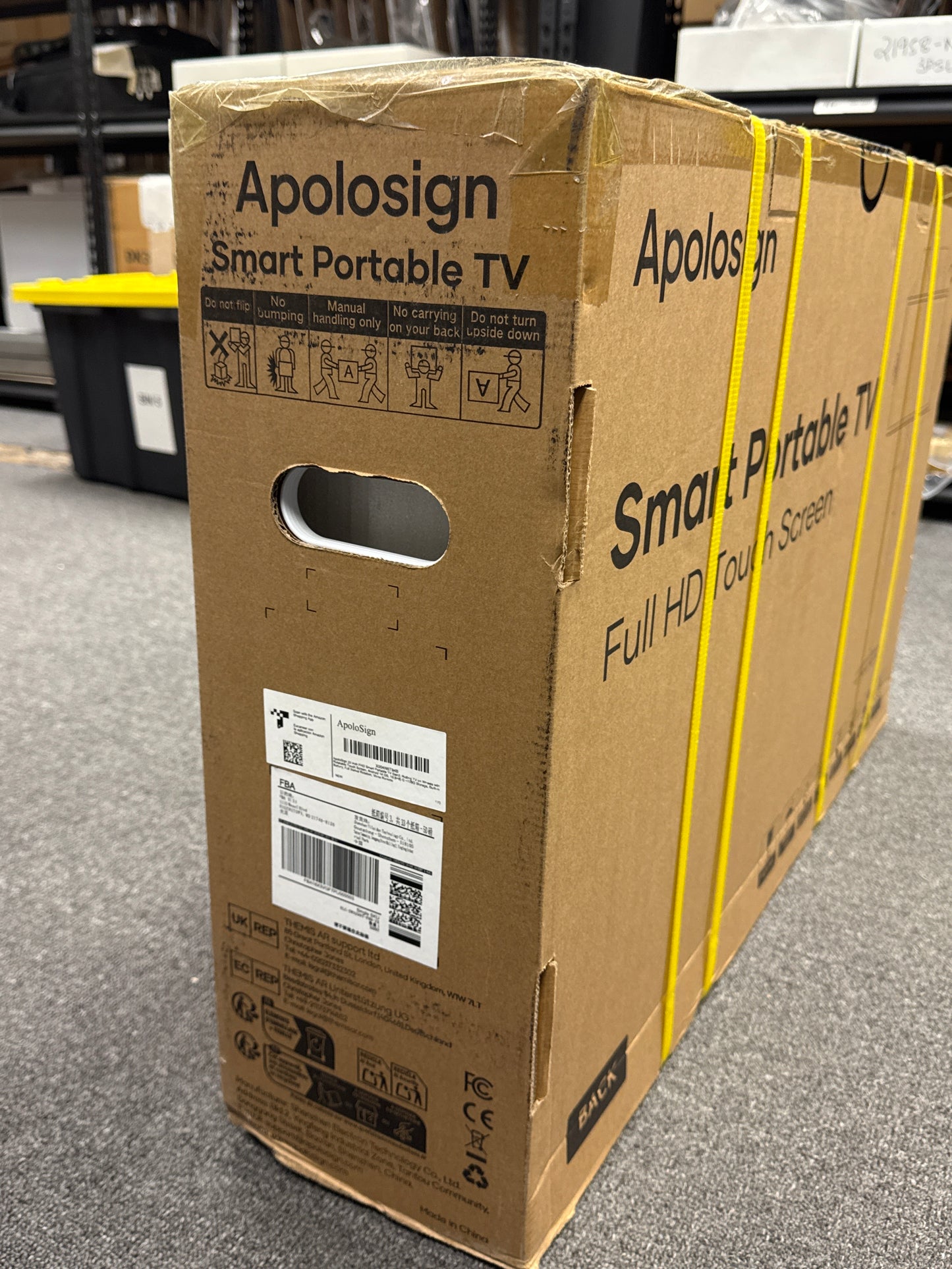 ApoloSign 32' Portable Monitor with Incell Touch Screen Smart TV GEN 2 SW3299t