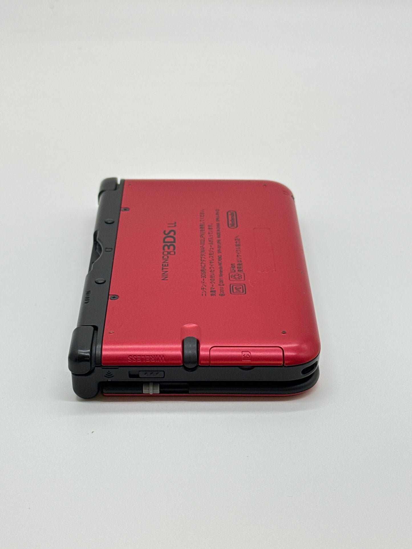 Nintendo 3DS XL LL SPR-001(JPN) Red/Black Console #25