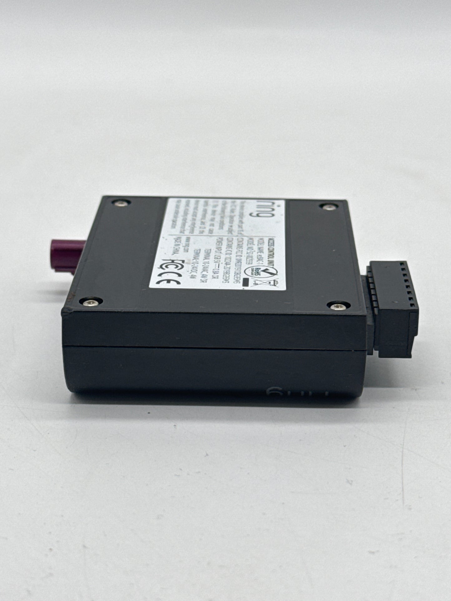 Ring Access Controller Pro 2 - QR Code and Serial Missing