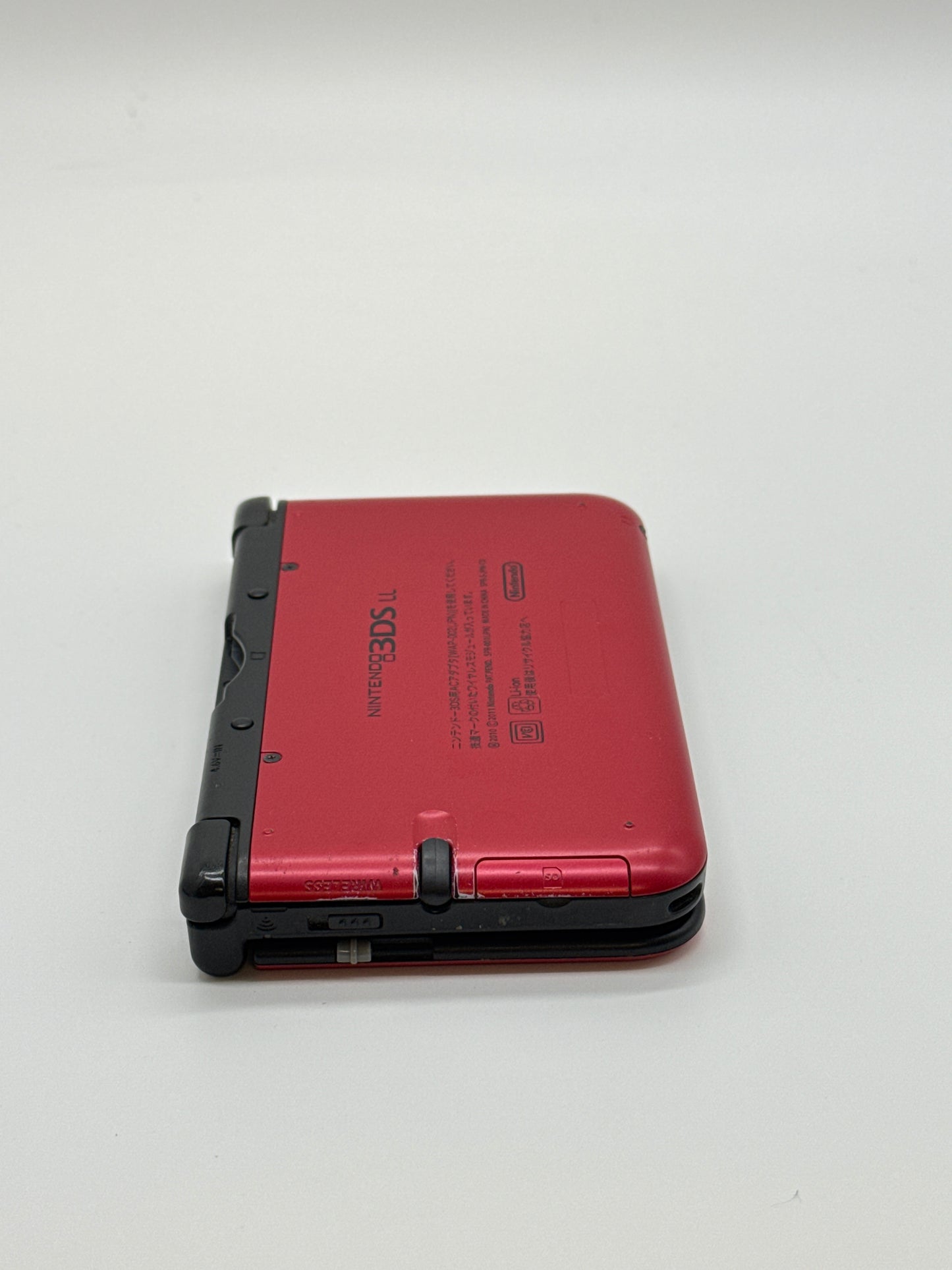 Nintendo 3DS XL LL SPR-001(JPN) Red/Black Console #35
