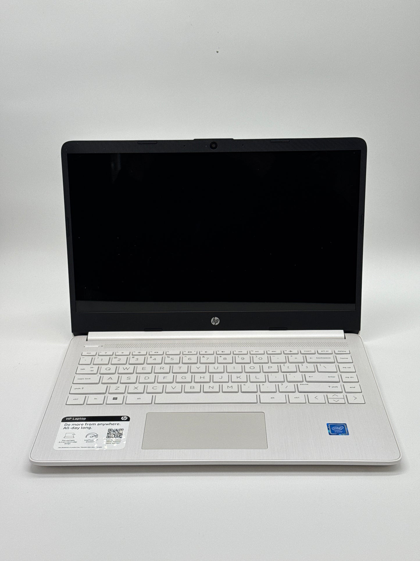 HP 14-dq0032dx 14 inch Intel Celeron 4GB RAM 64GB eMMC Laptop White - Bad Battery