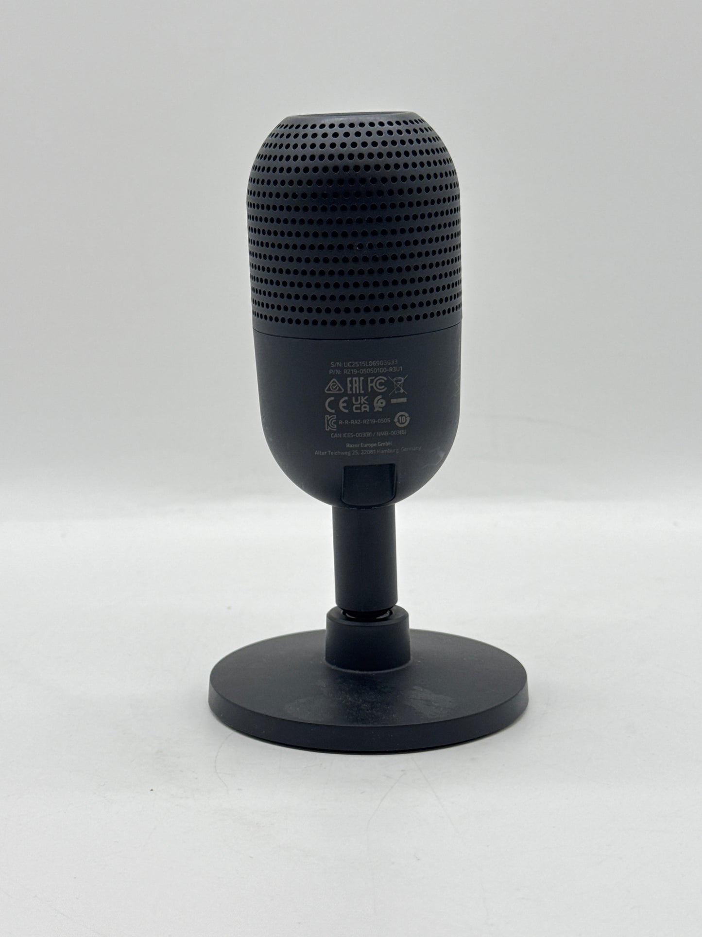 Razer Seiren V3 Mini Ultra-Compact USB Microphone 14mm Carbon Black