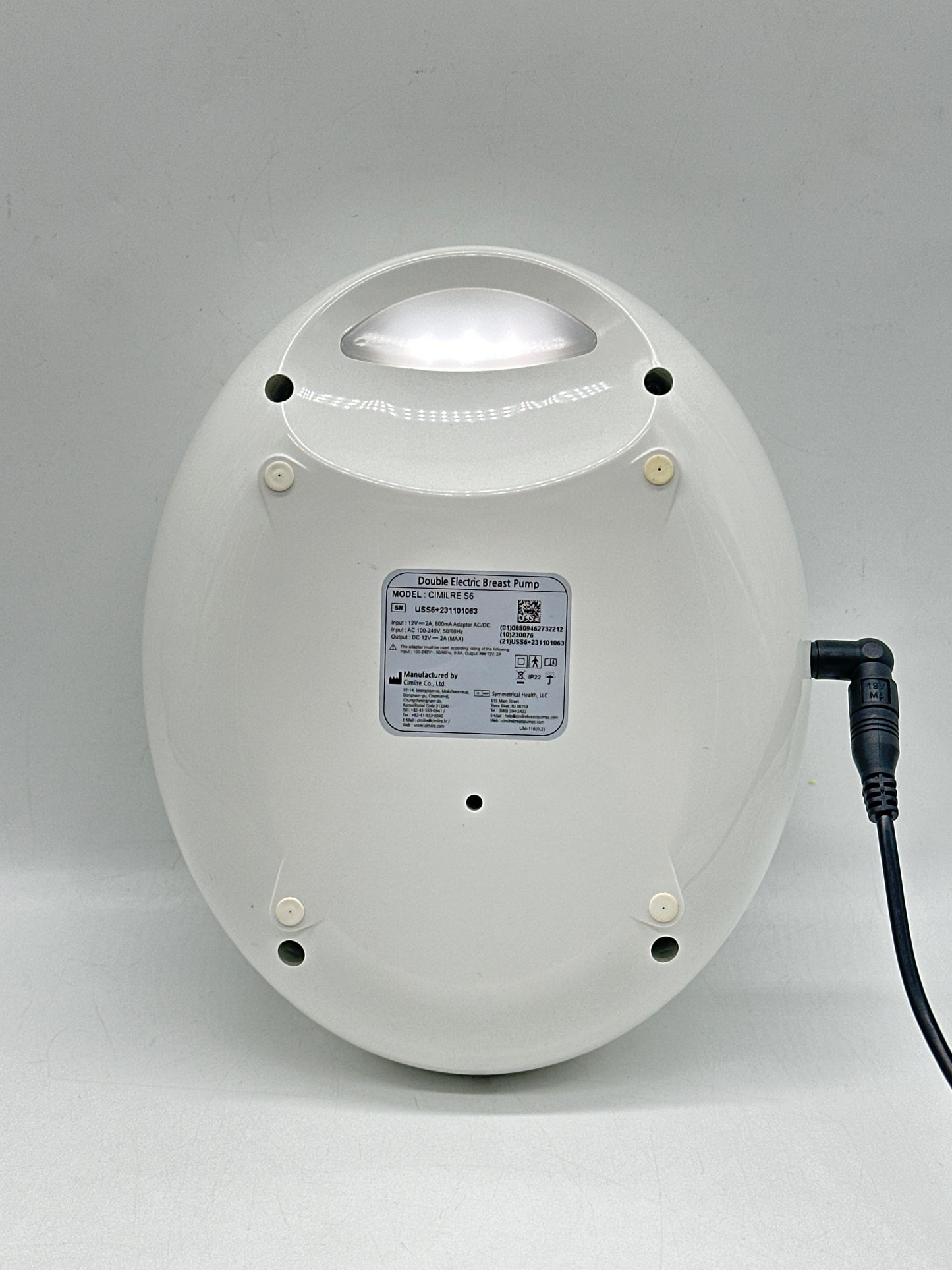 Cimilre S6 Double Electric Breast Pump Single Breast Pump (Pump Only No Charger)