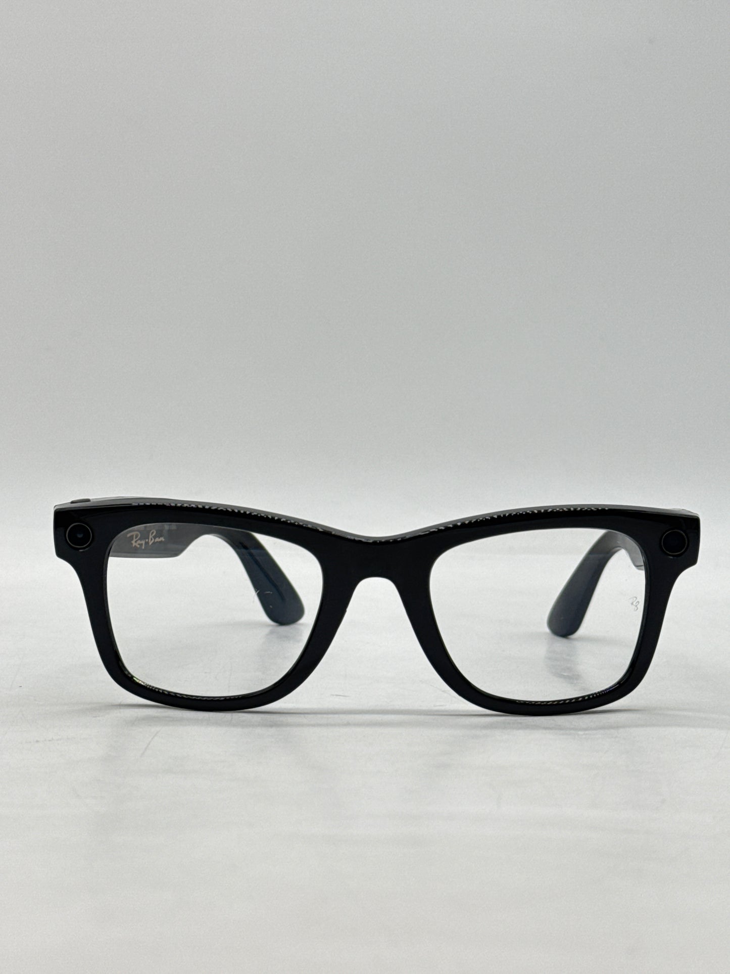Ray-Ban Meta Wayfarer Smart Glasses RW4006 Shiny Black/Clear 601/SB
