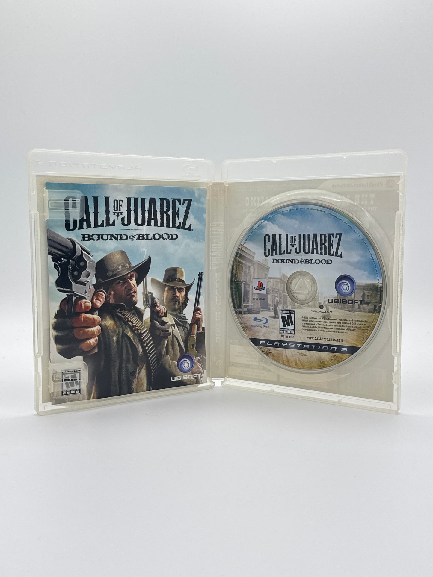 Call of Juarez: Bound in Blood (Sony PlayStation 3 PS3, 2009) w/ Manual