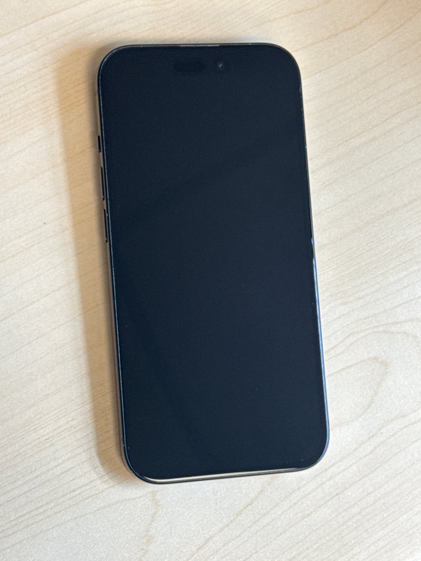 Unlocked Apple iPhone 15 A2846 128GB Black 80% Battery
