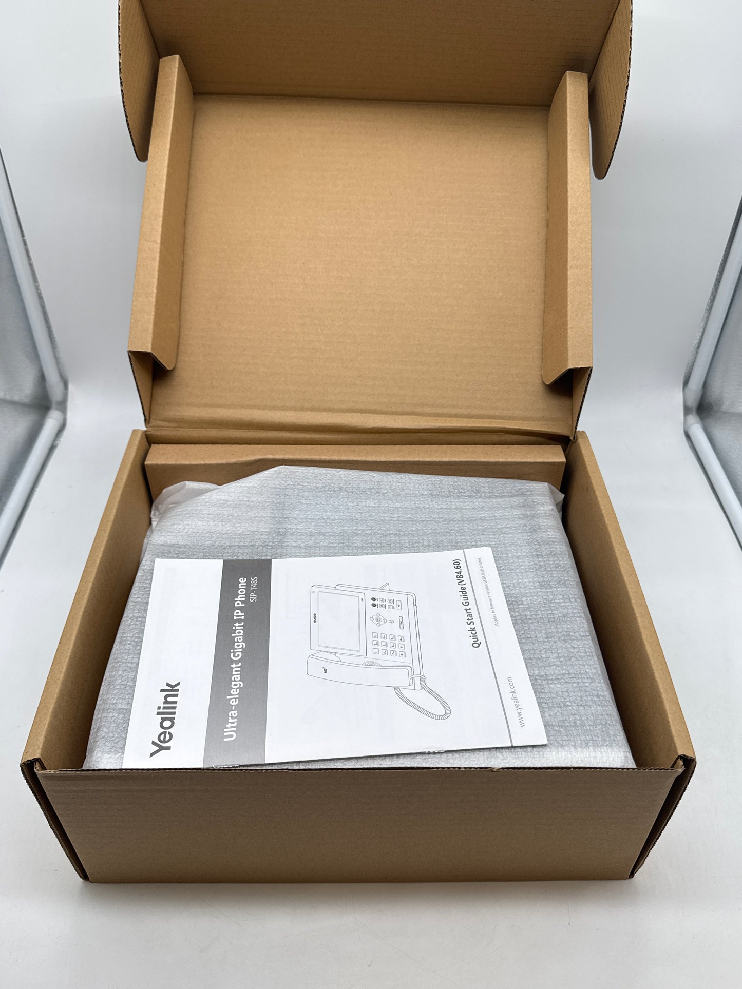 New Yealink Ultra-elegant Gigabit IP Phone SIP-T48S