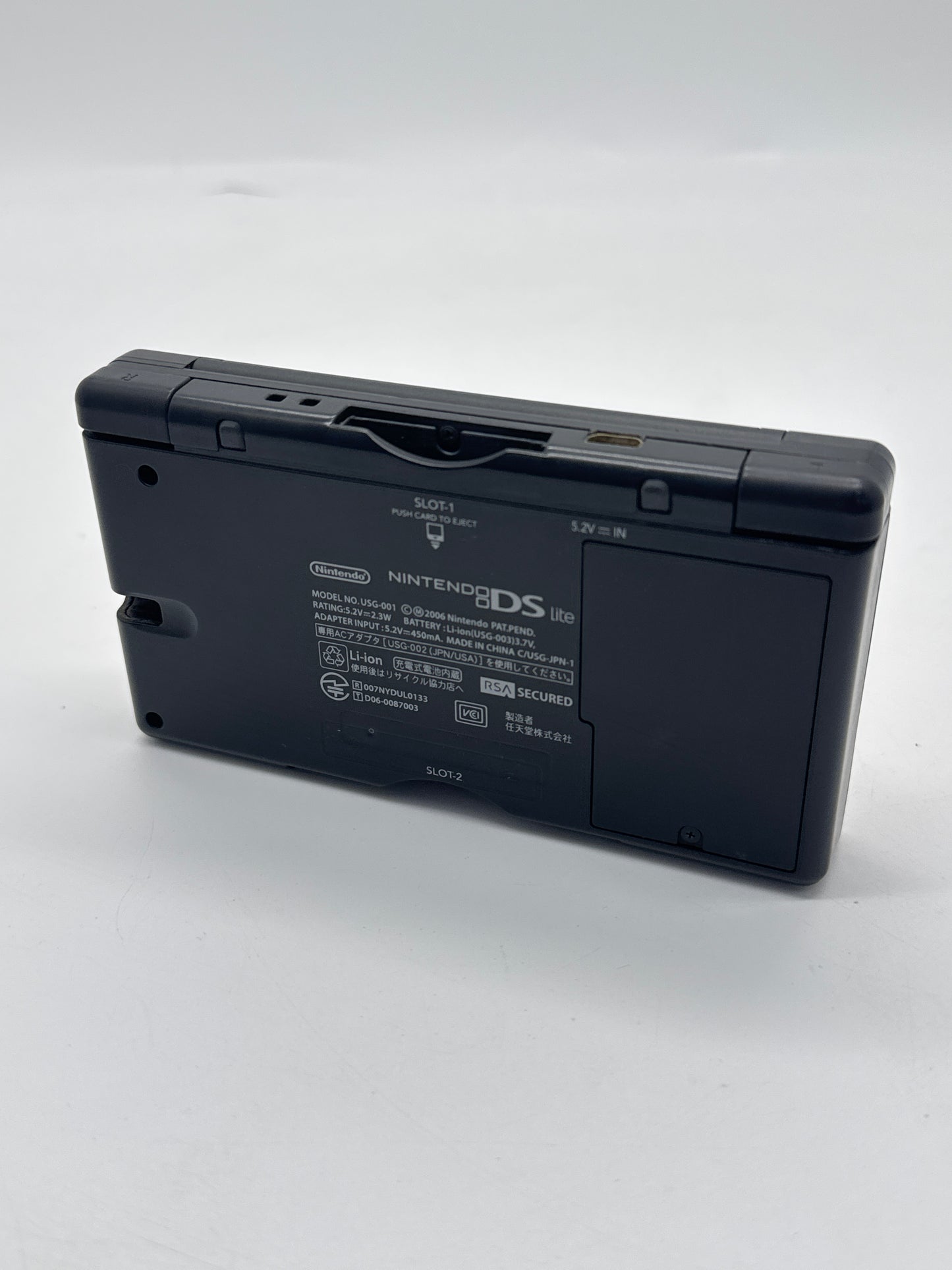 Nintendo DS Lite USG-001 Red & Black Console Only #68 READ AS IS