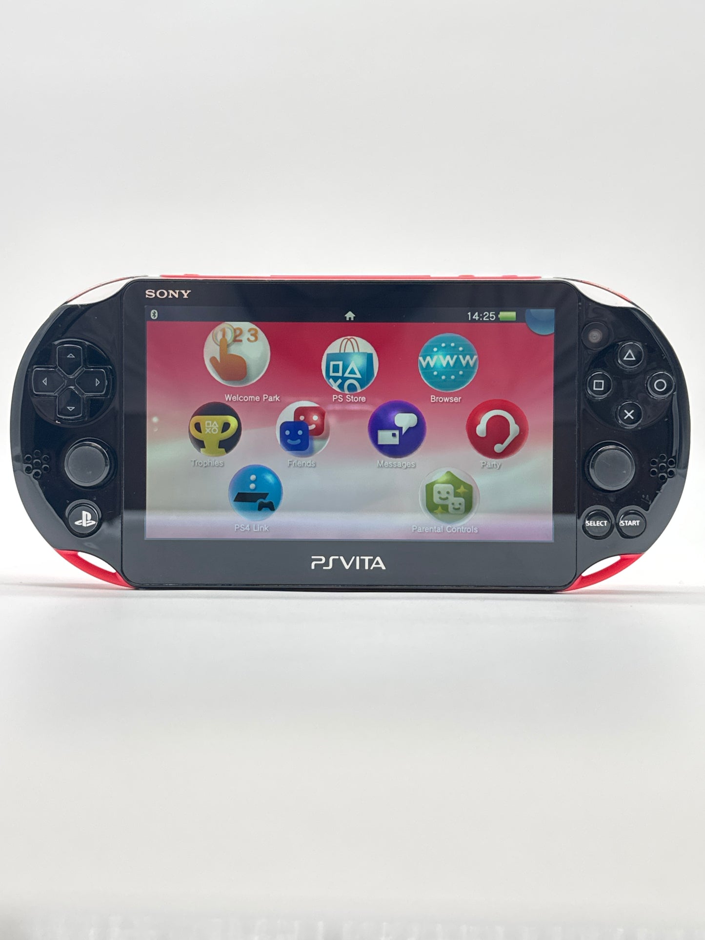 Sony PS Vita Pink Black Sony PlayStation PCH-2000 Handheld Console w/ Charger