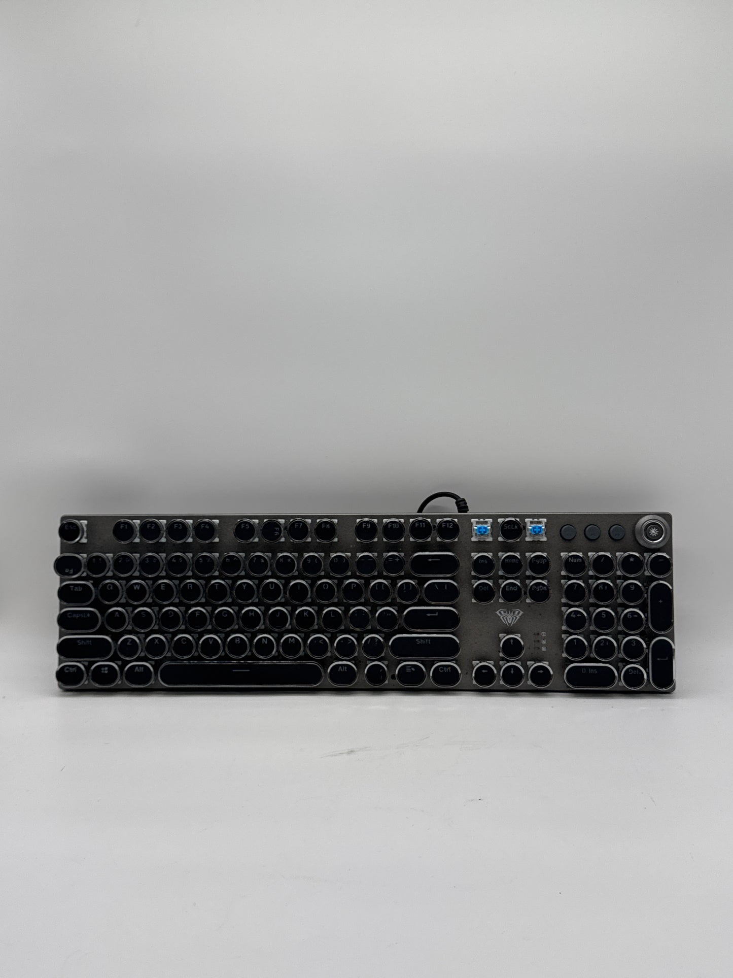 AULA F2088 Black Gaming Keyboard - Broken for Parts or Repair