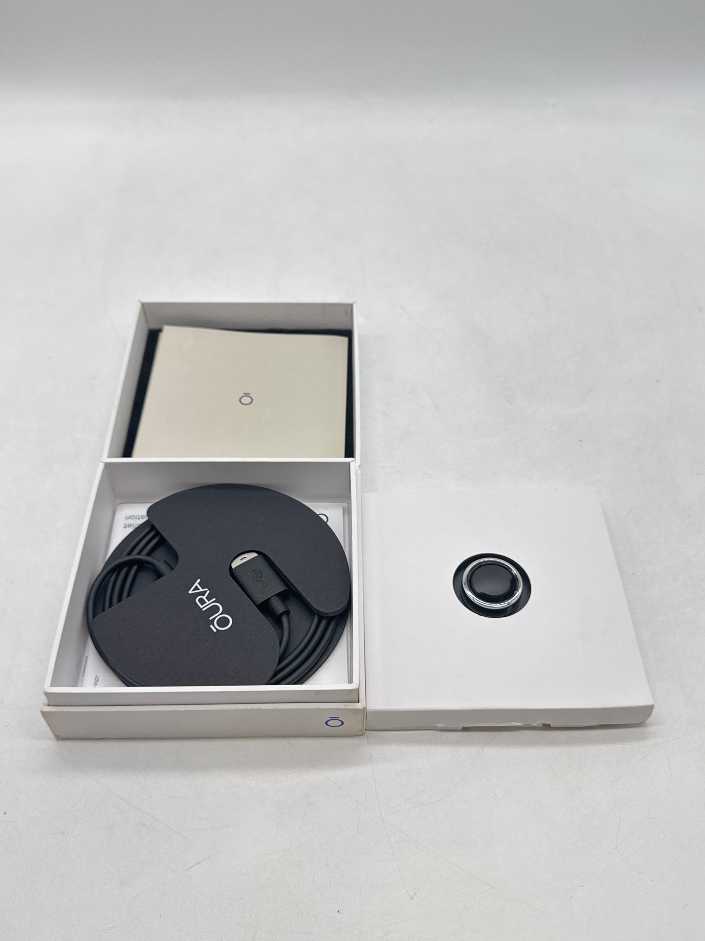 Open Box OURA Ring Gen3 Horizon Silver US7 Set