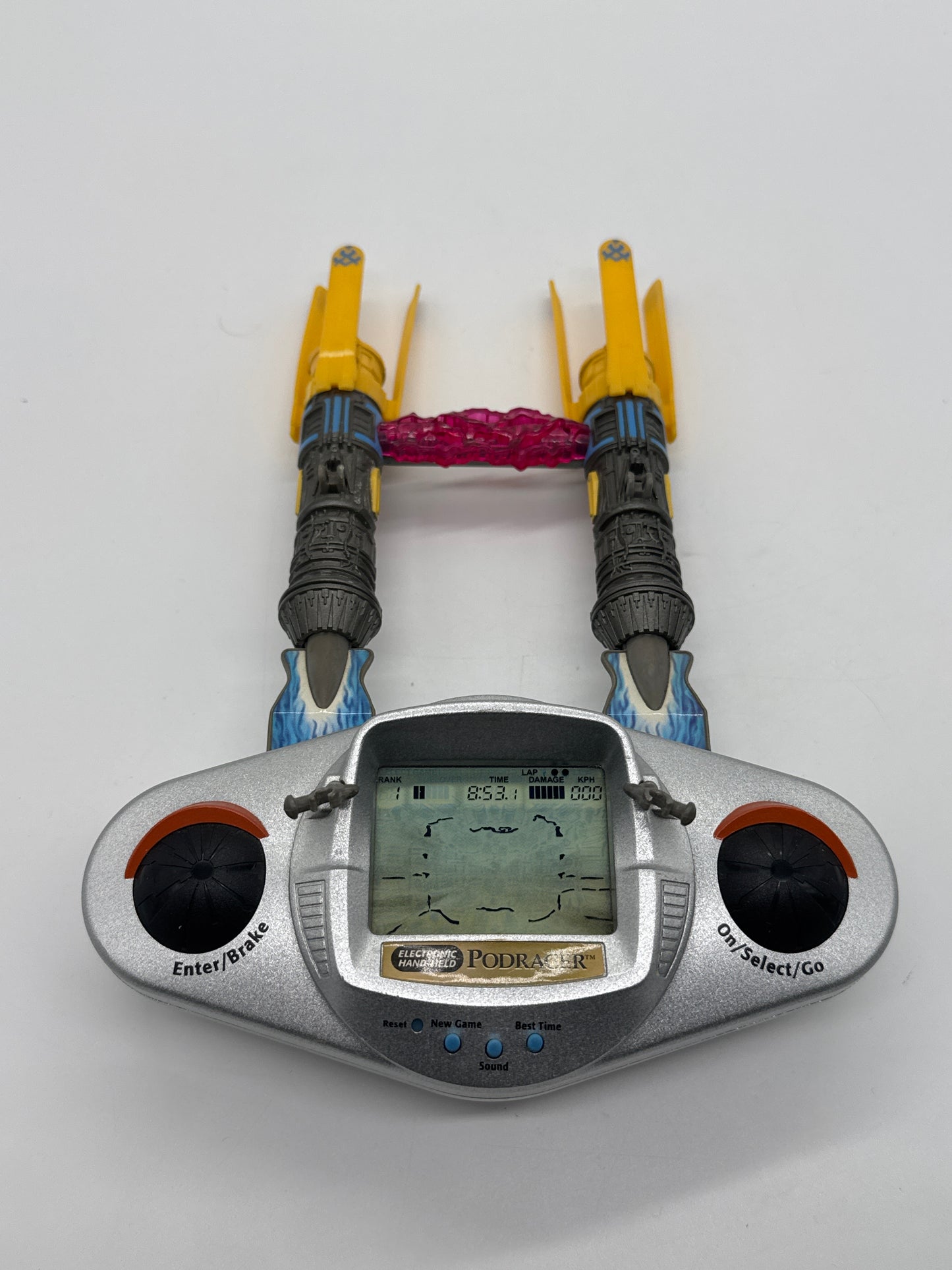 Vintage Hasbro Electronic Hand-Held Podracer Game Star Wars Episode I Retro