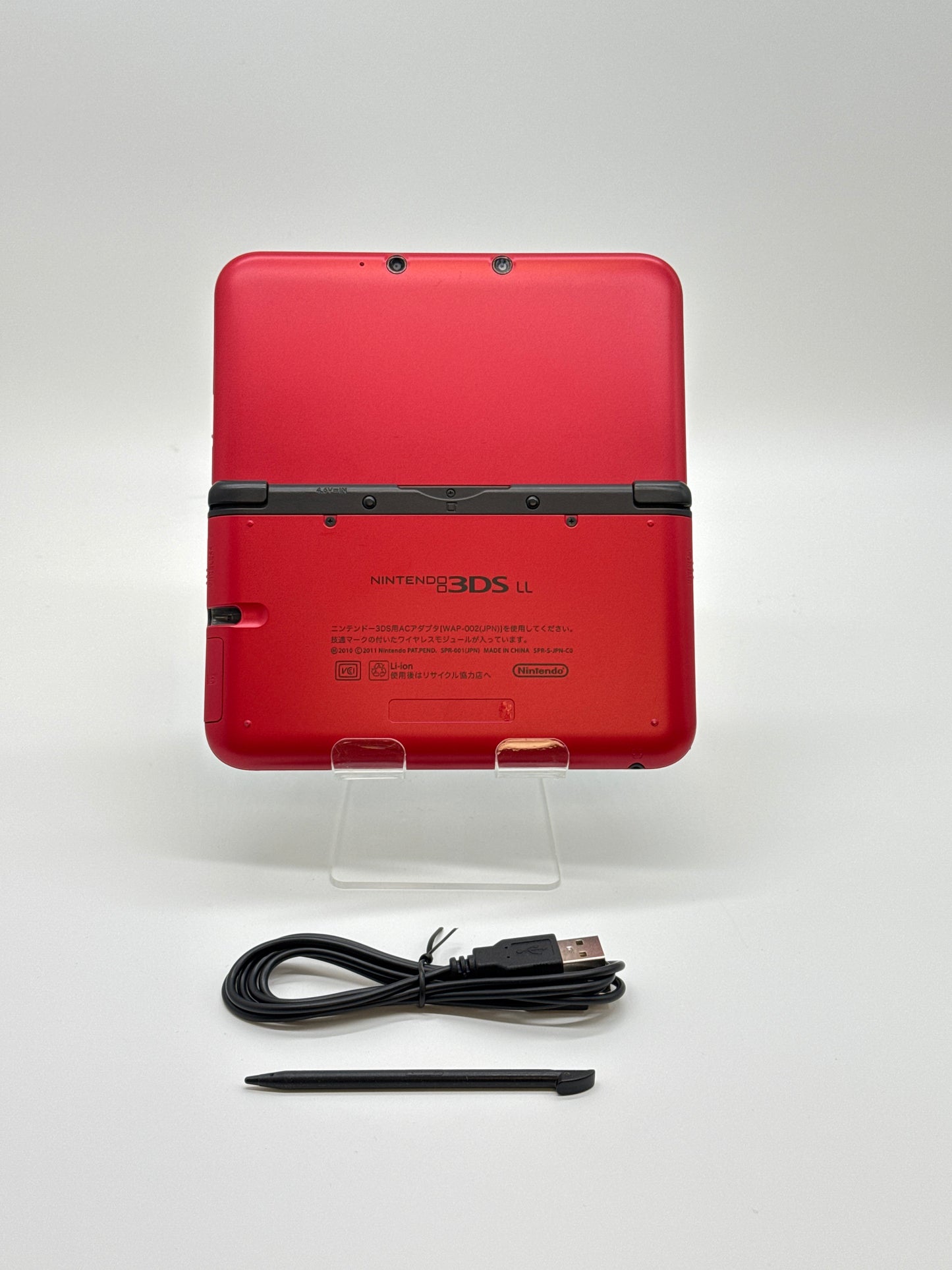 Nintendo 3DS XL LL SPR-001(JPN) Red/Black Console #19