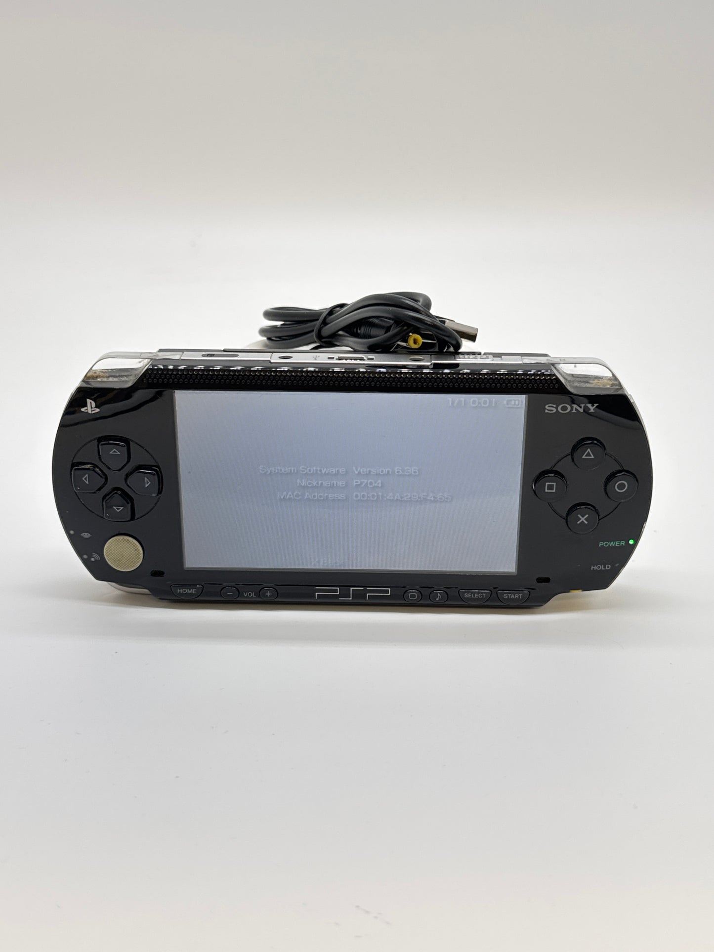 Sony PlayStation PSP-1000 Console Piano Black
