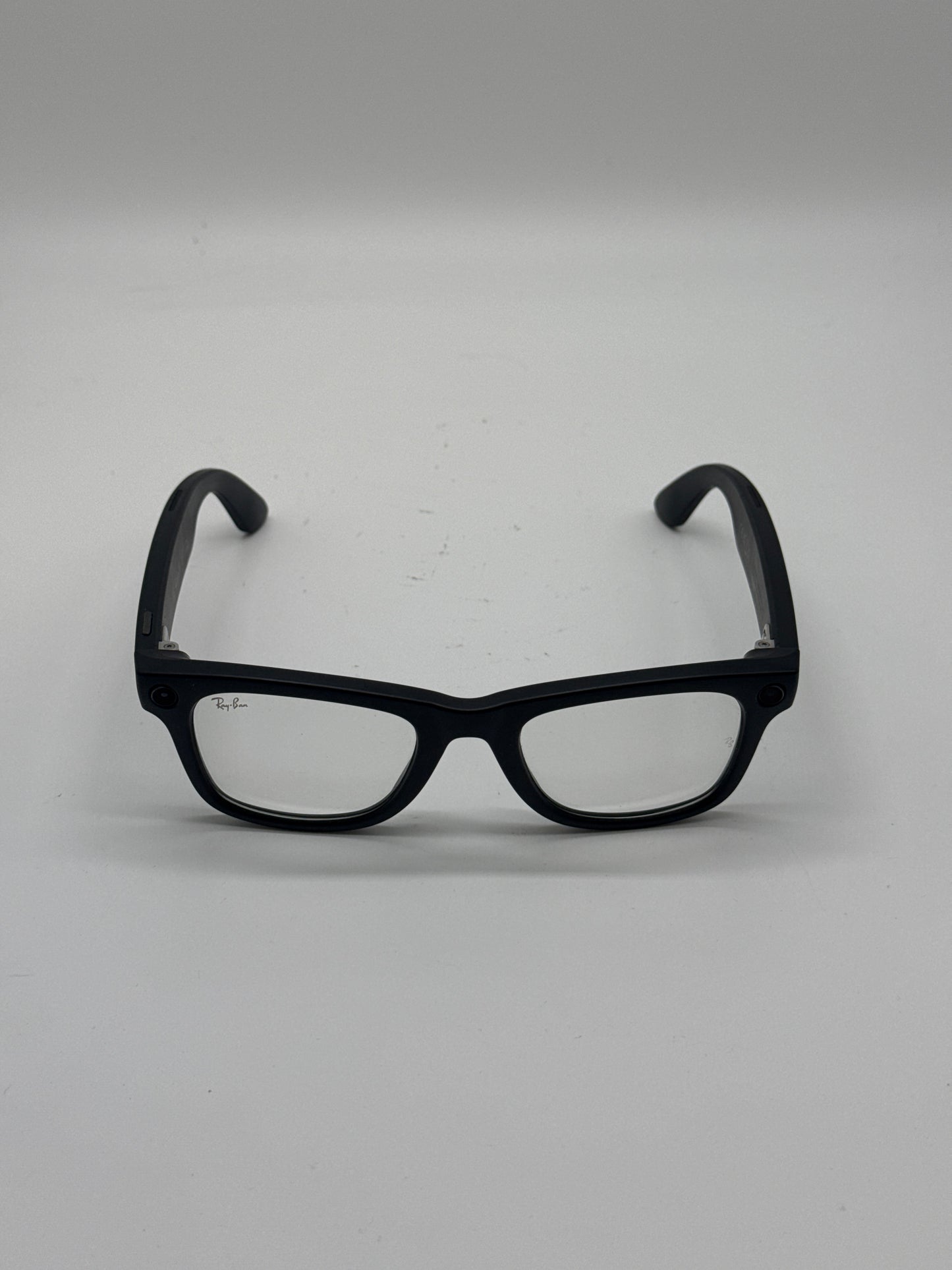 Meta Ray-Ban Wayfarer Smart Glasses RW4008 Matte Black/Clear 601SM1