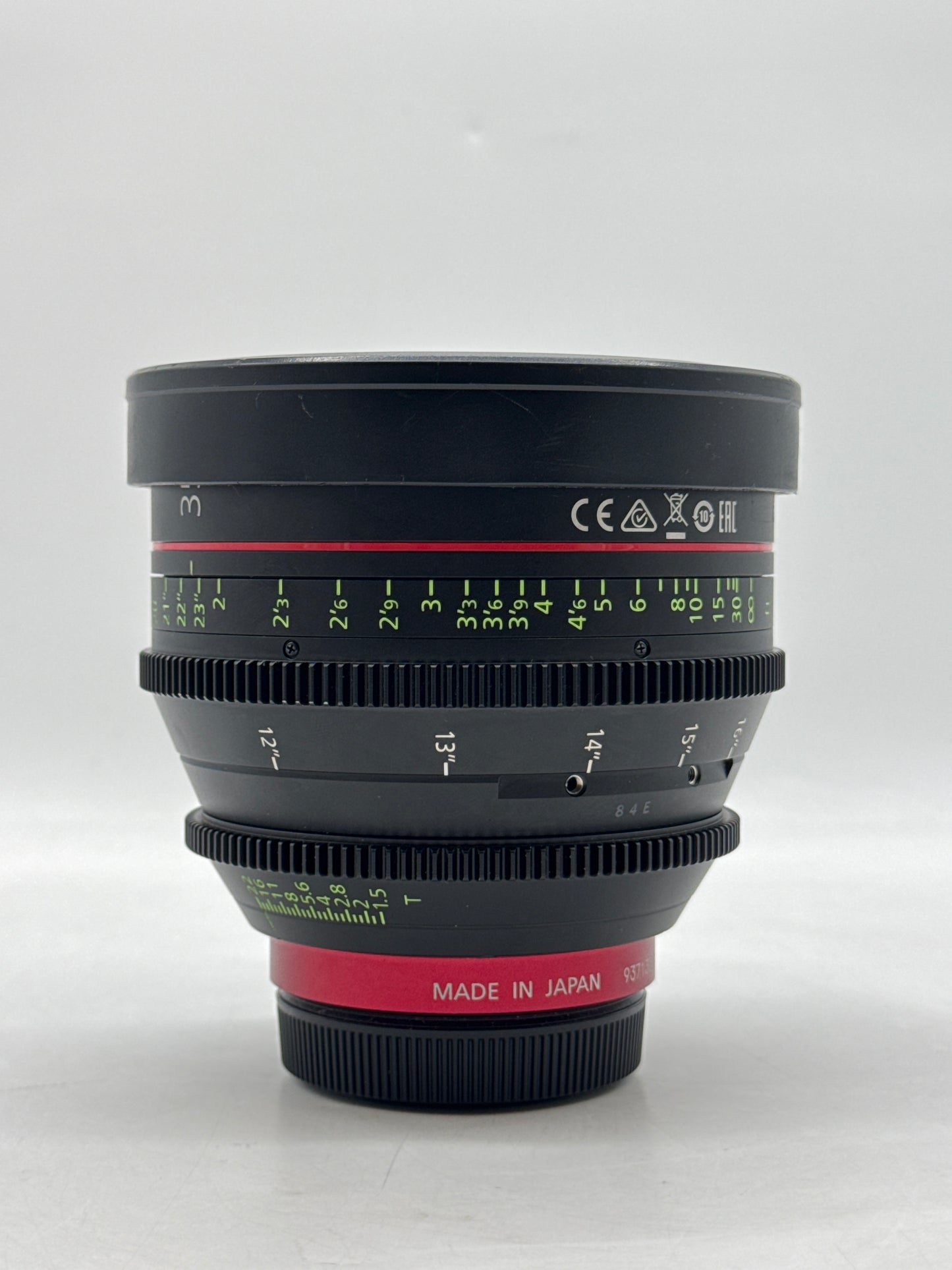 Canon CN-E 35mm T1.5 L F Cinema Prime Lens (EF Mount)
