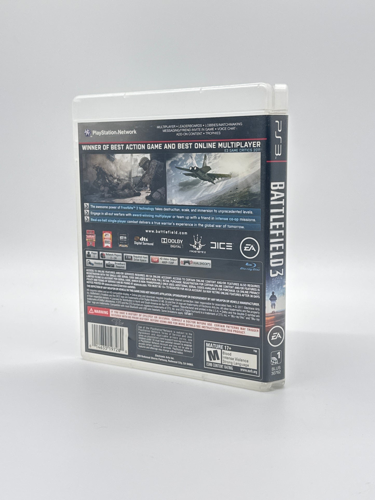 Battlefield 3 – Sony PlayStation 3 (PS3) w/ Manual