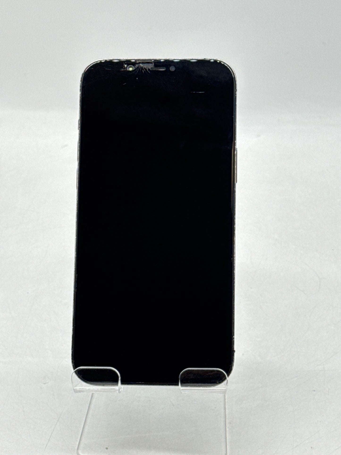 Unlocked Apple iPhone 12 Pro Max A2342 128GB Pacific Blue - Cracked Screen & Back Read