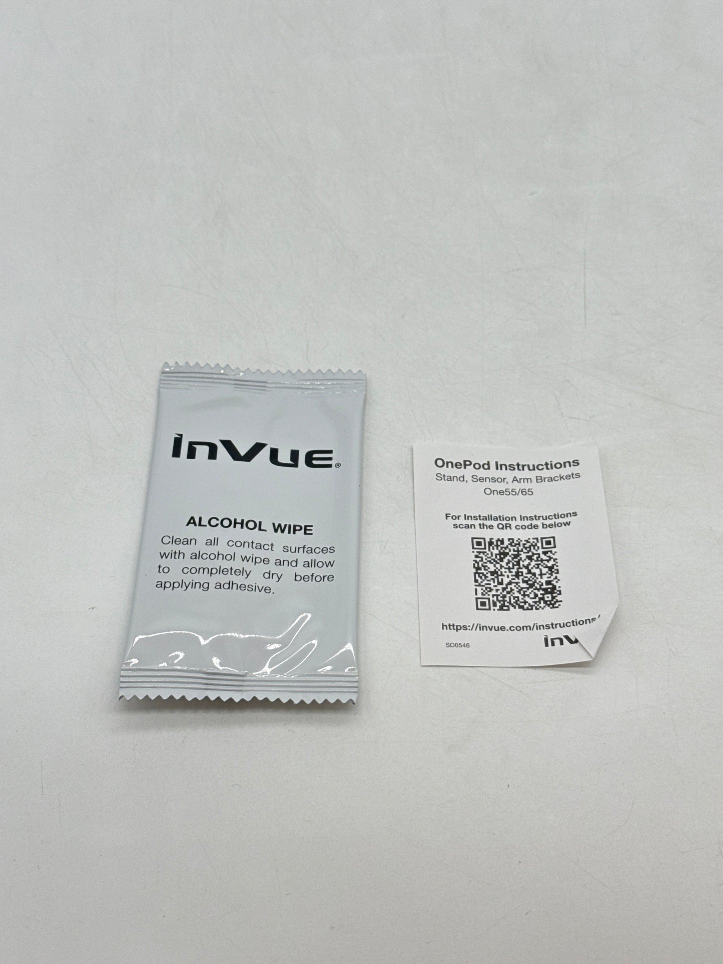 New InVue DBD100-W One 55 ANGLED STANDARD SECURITY BASIC STAND WHITE DBD100B20
