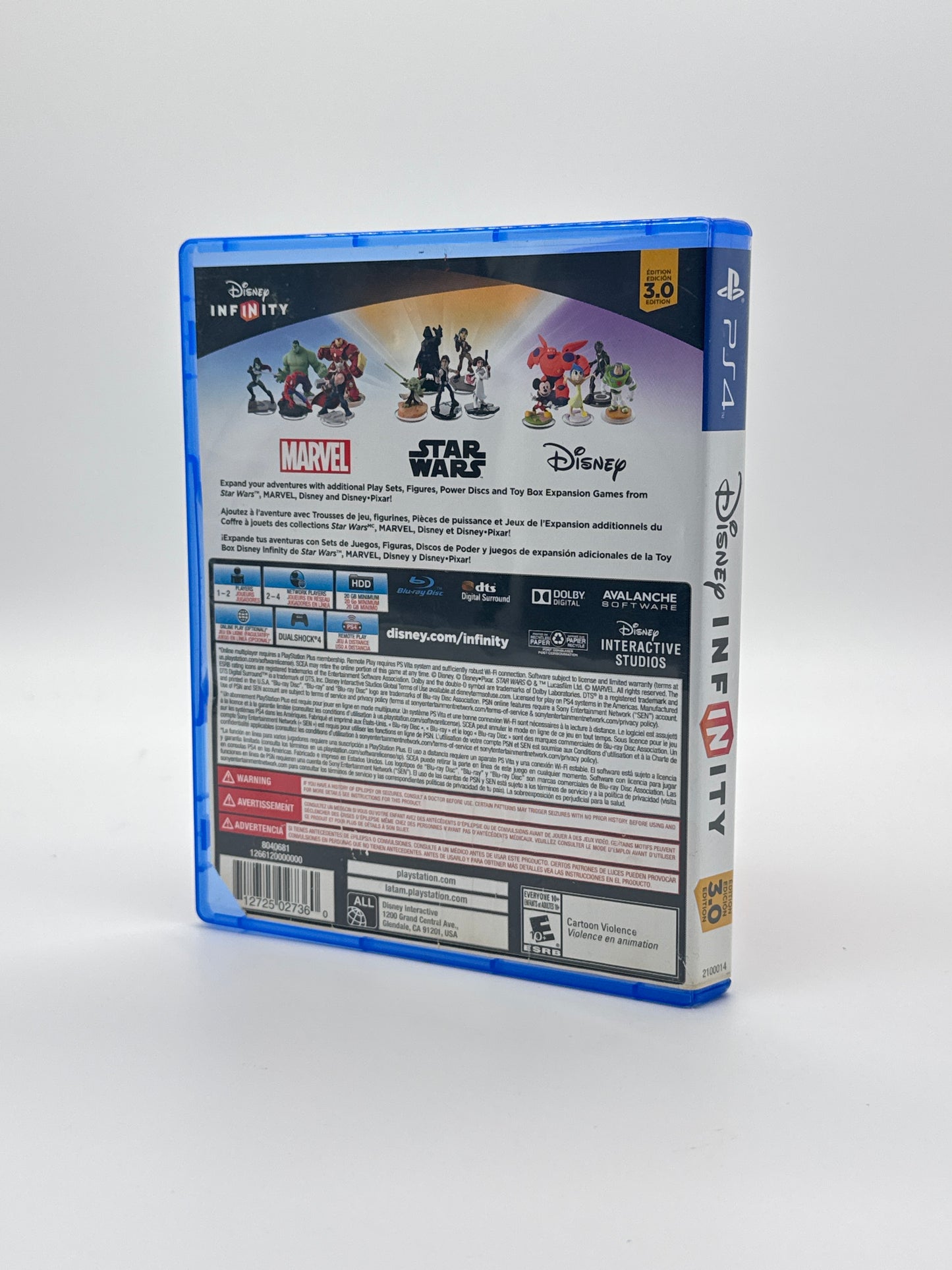 Disney Infinity (3.0 Edition) (Sony PlayStation 4, 2015)