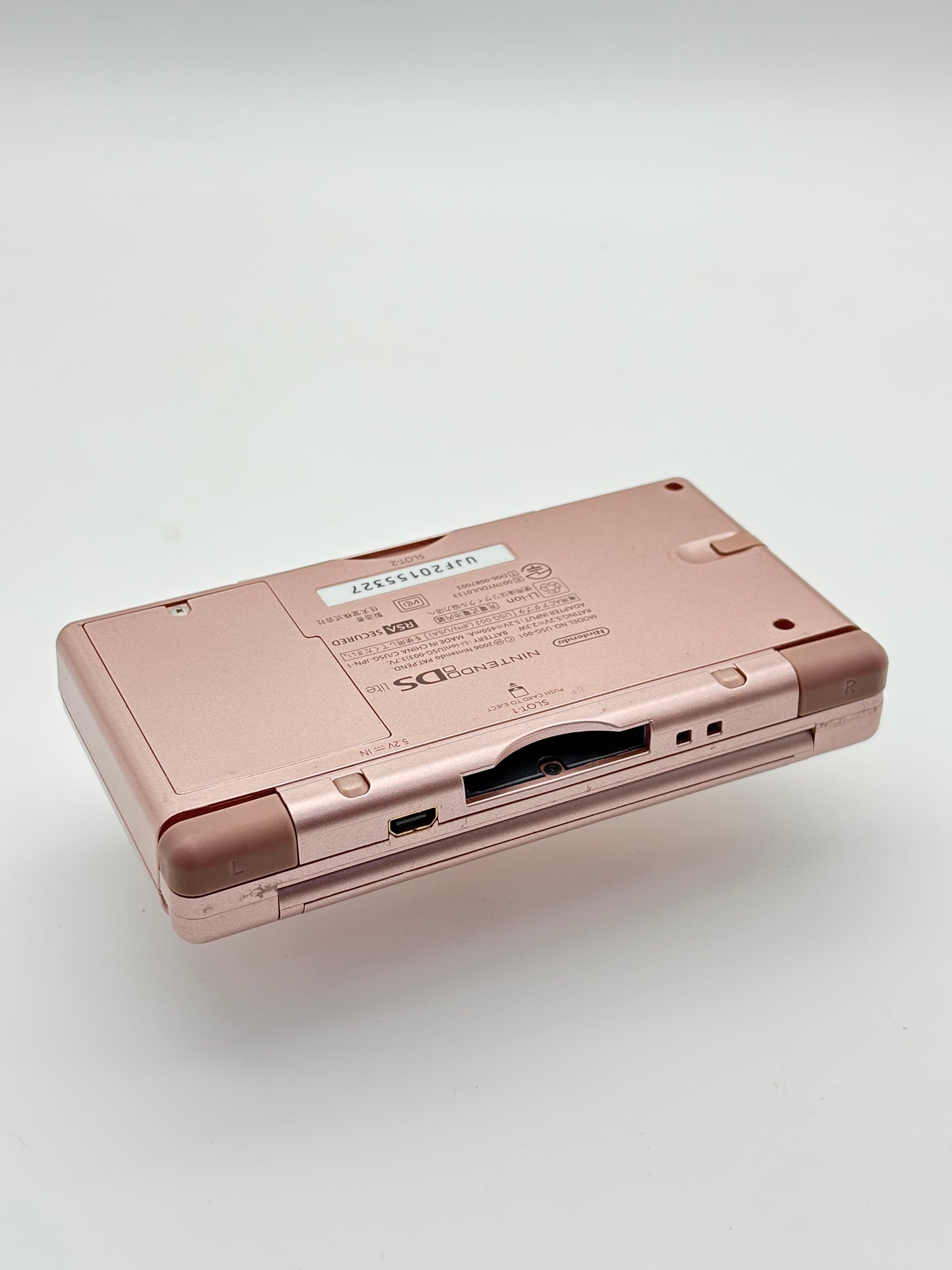 Nintendo DS Lite USG-001 Metallic Rose Console UNTESTED AS IS #304