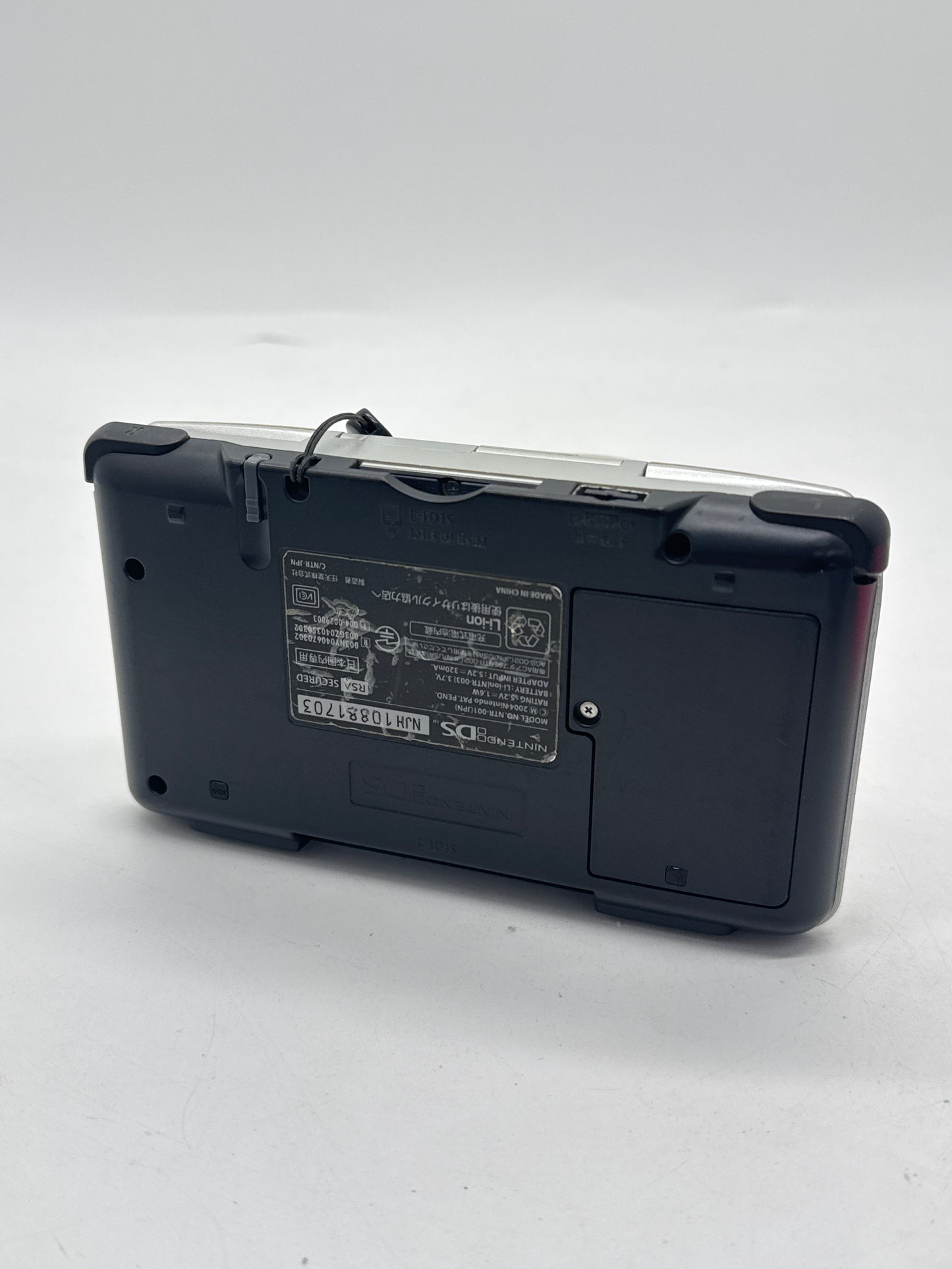 Nintendo DS Original NTR-001 Silver Console w/ Stylus Only #168 UNTESTED AS IS