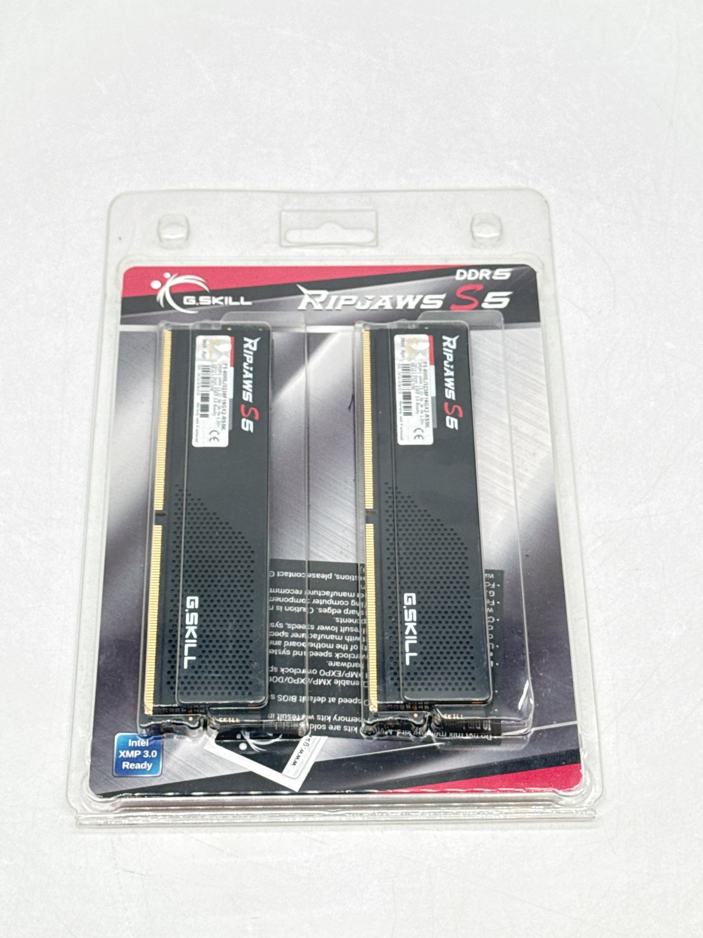 G.Skill Ripjaws S5 32GB (2x16GB DDR5) 6000MHz CL32