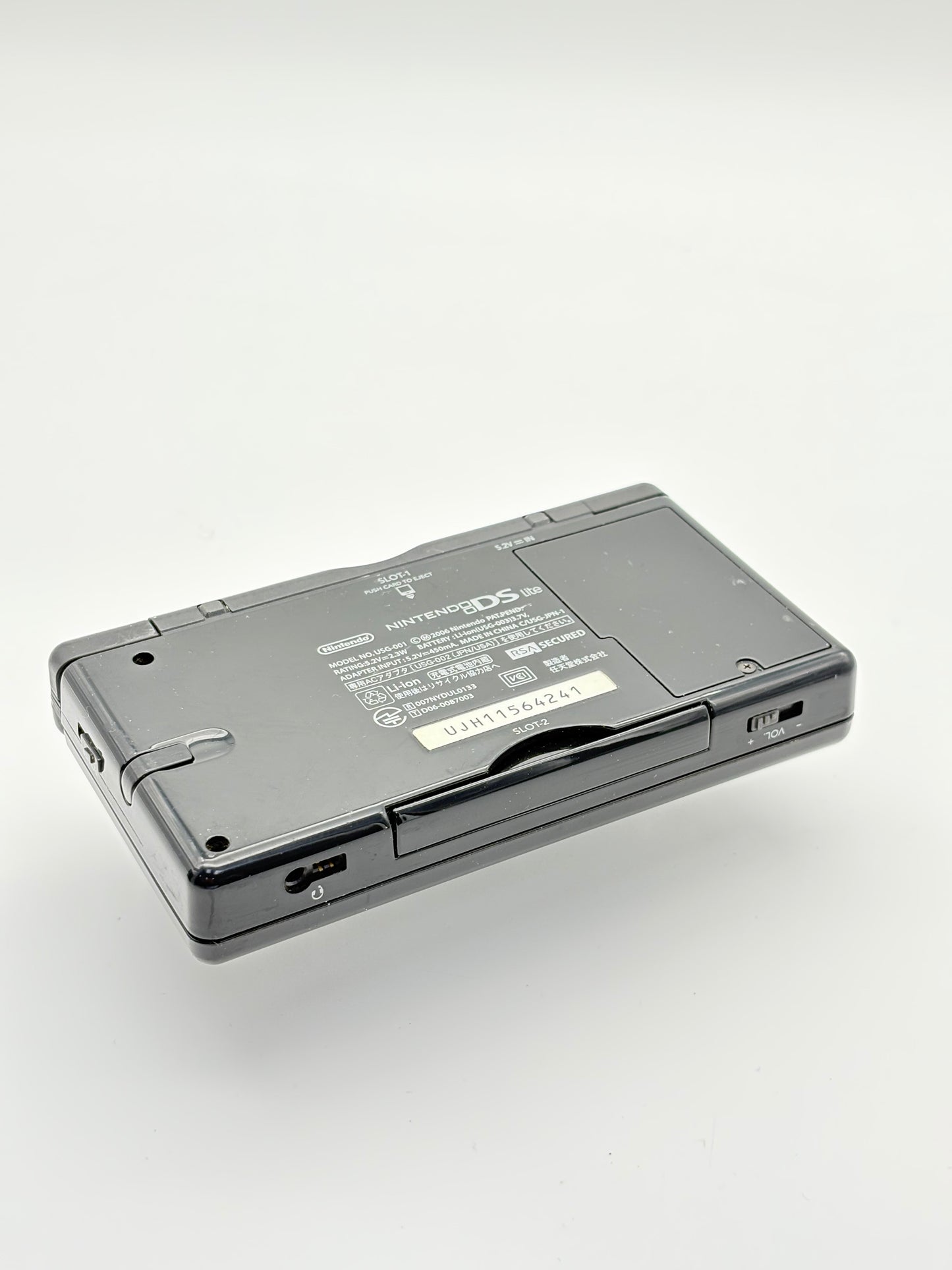 Nintendo DS Lite USG-001 Black Console UNTESTED AS IS #308