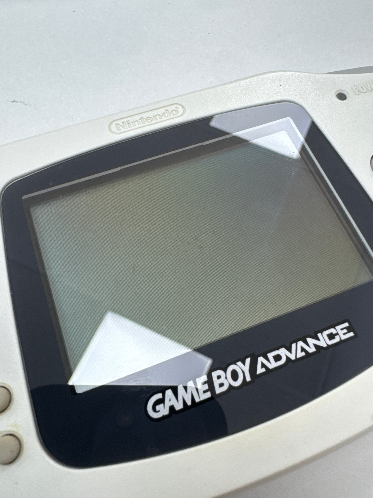 Nintendo Game Boy Advance AGB-001 White Console #634