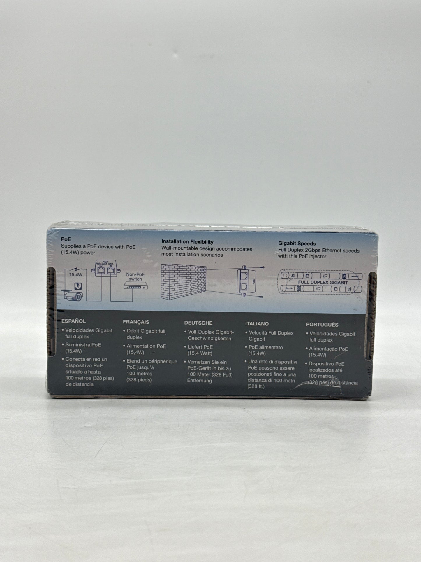 New TRENDnet TPE-115GI Gigabit PoE Injector Network Switch Ethernet